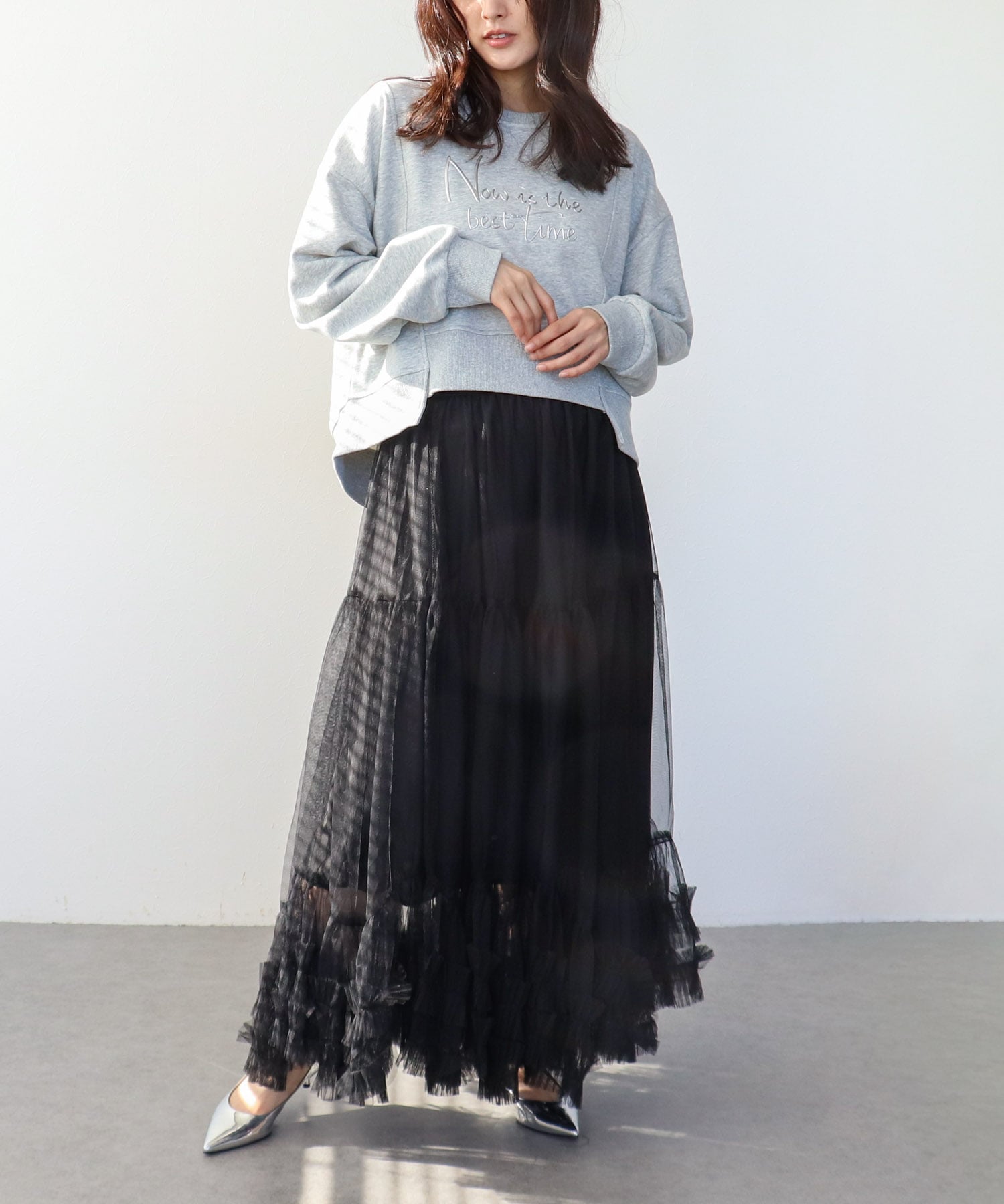 金属エンボスバックファスナープルオーバー