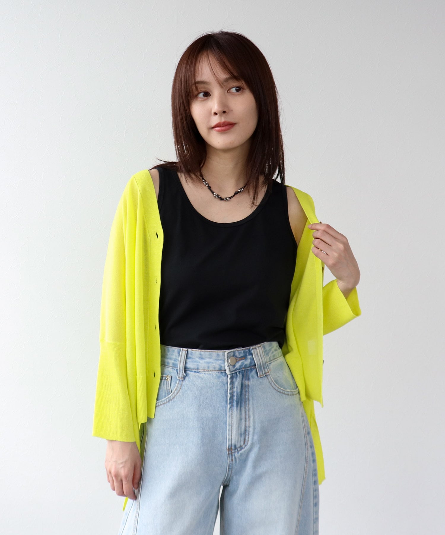 【機能性】クールストレッチベーシックタンクトップ