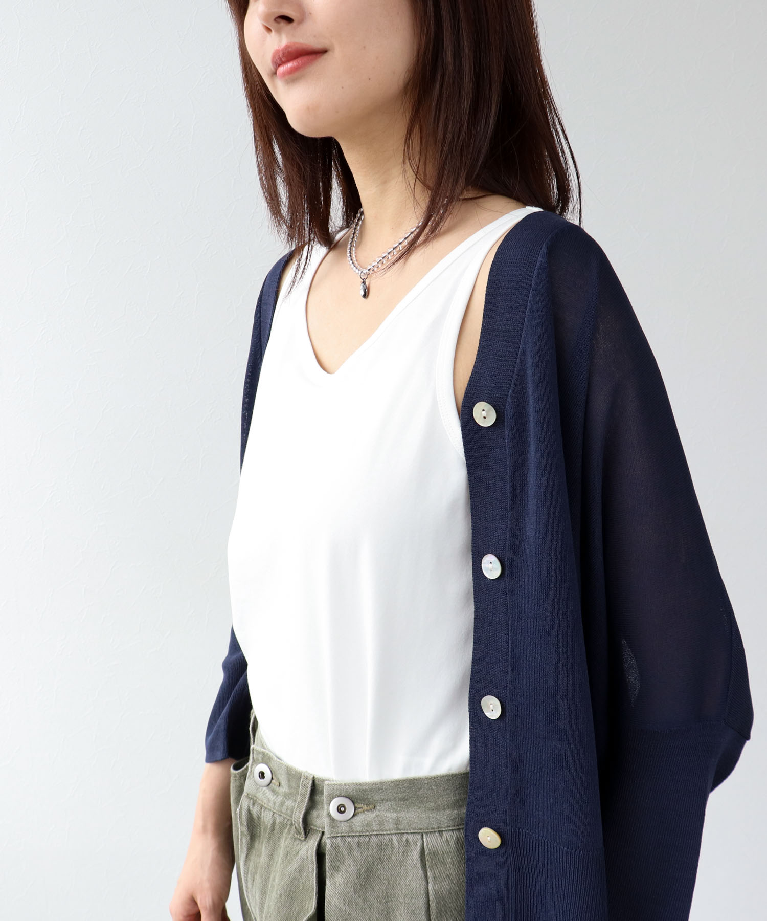 【機能性】クールストレッチベーシックタンクトップ