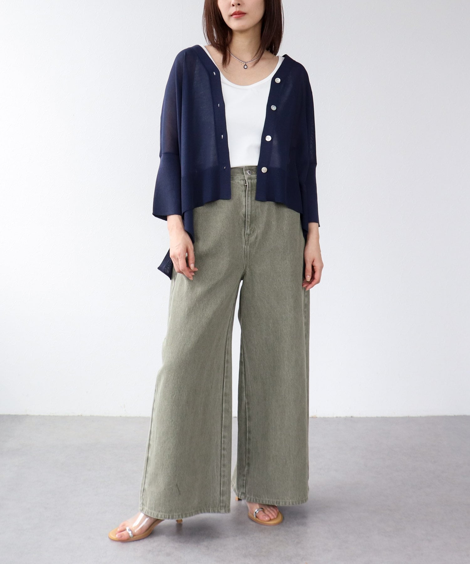 【機能性】クールストレッチベーシックタンクトップ