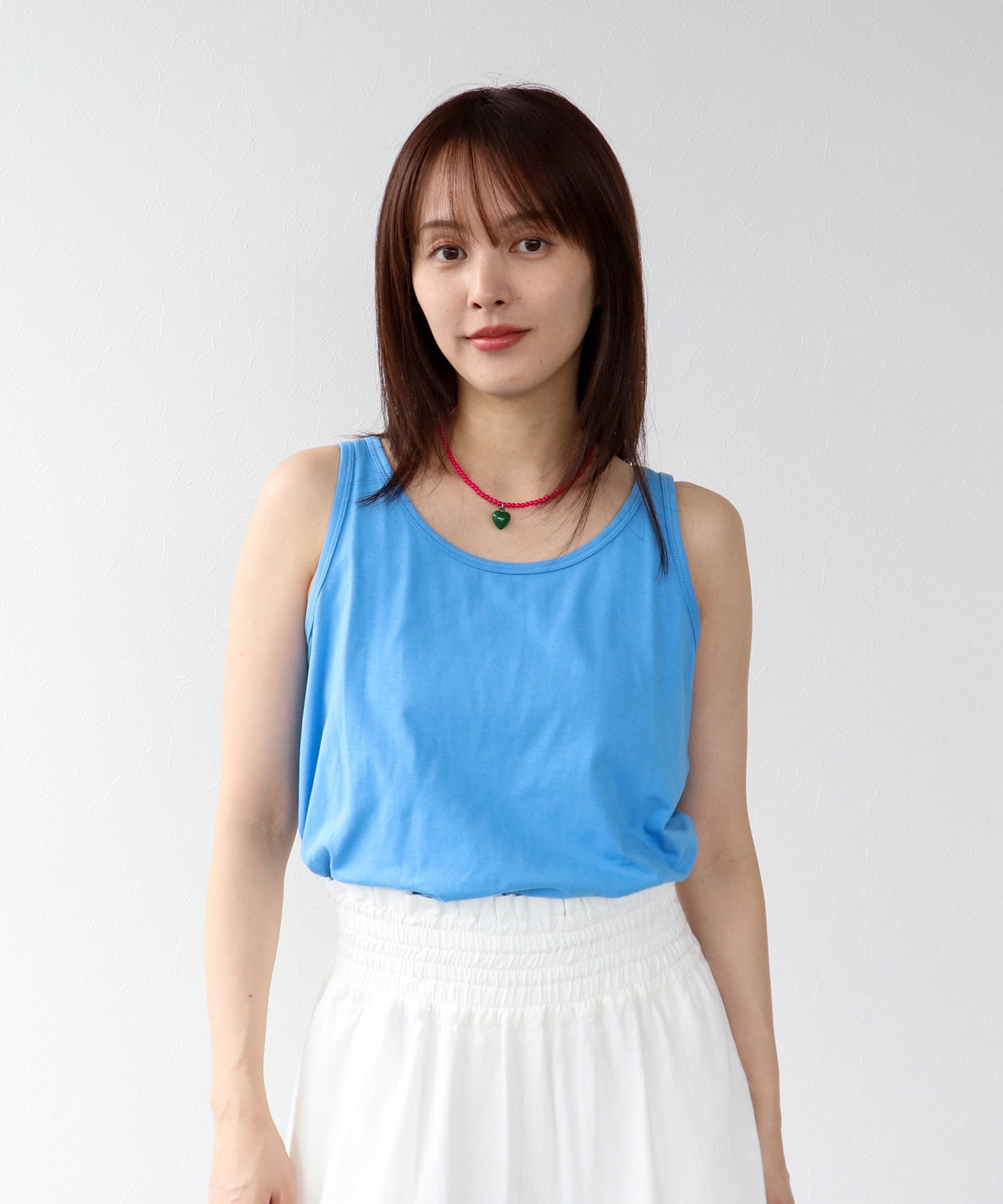 【機能性】クールストレッチベーシックタンクトップ