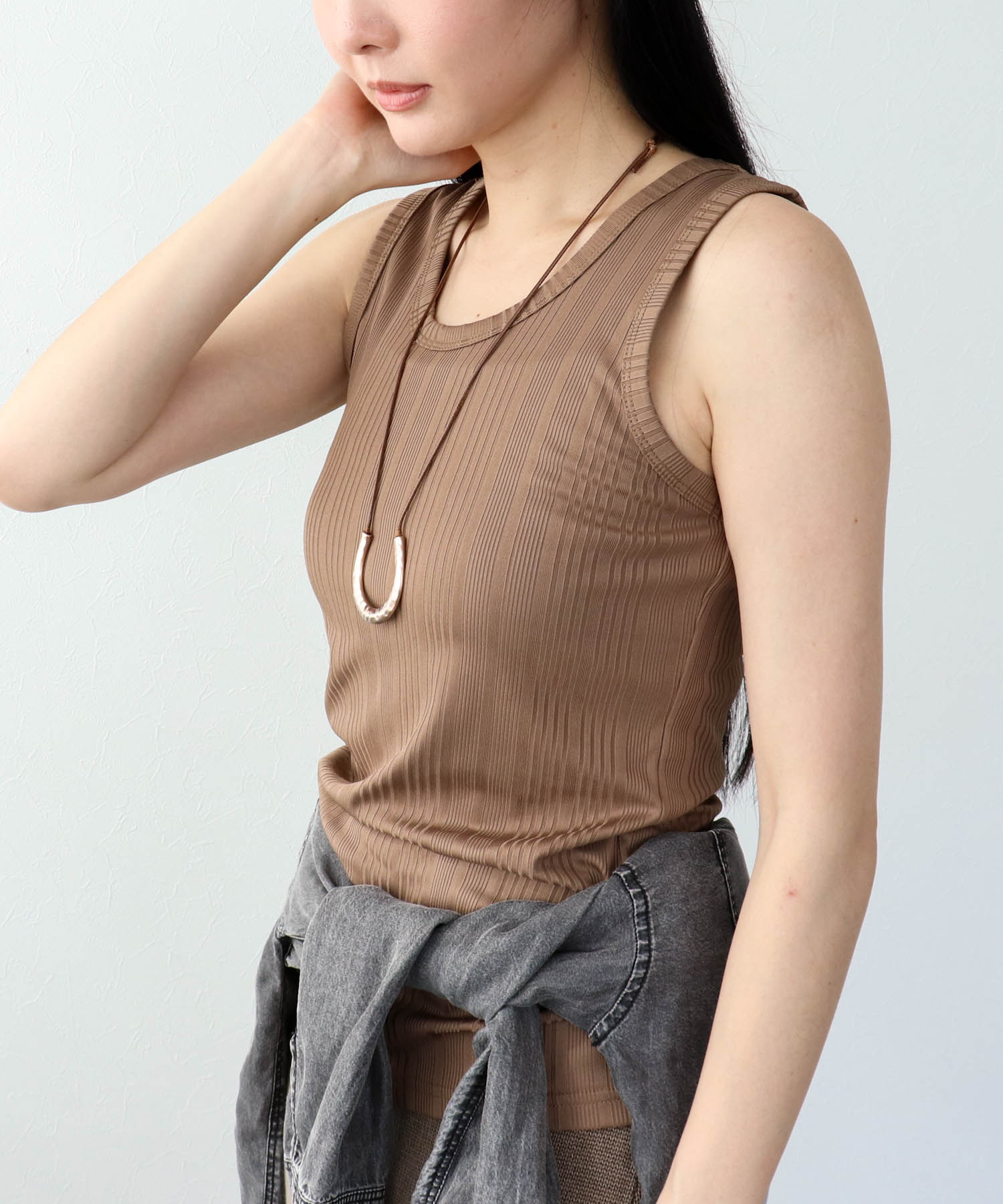 ランダムテレコタンクトップ