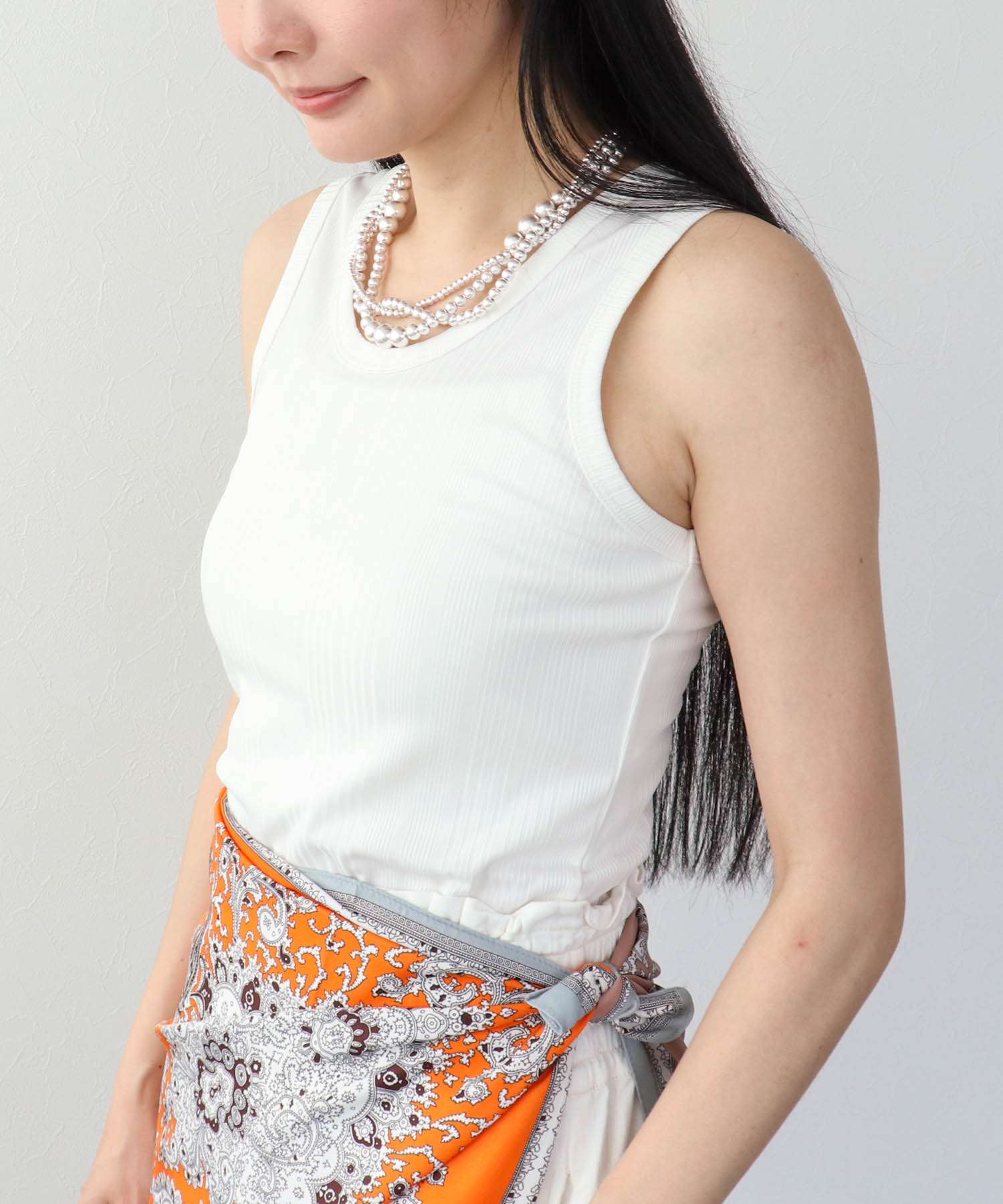 ランダムテレコタンクトップ