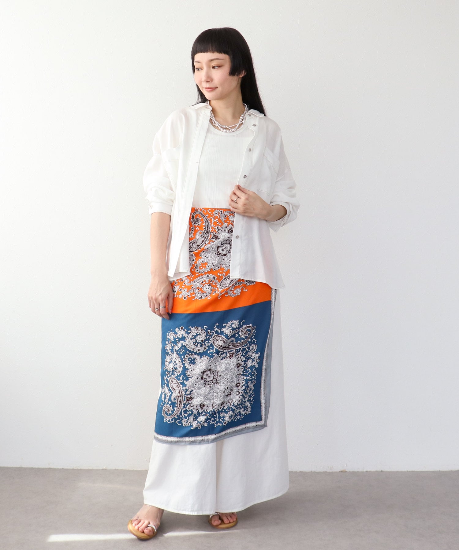 ランダムテレコタンクトップ