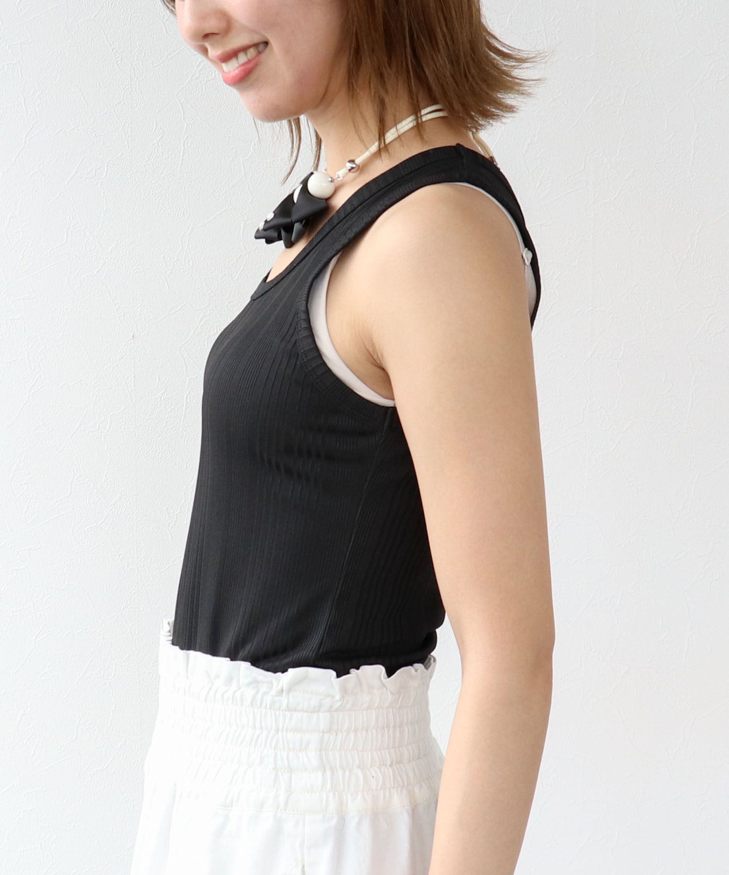 ランダムテレコタンクトップ