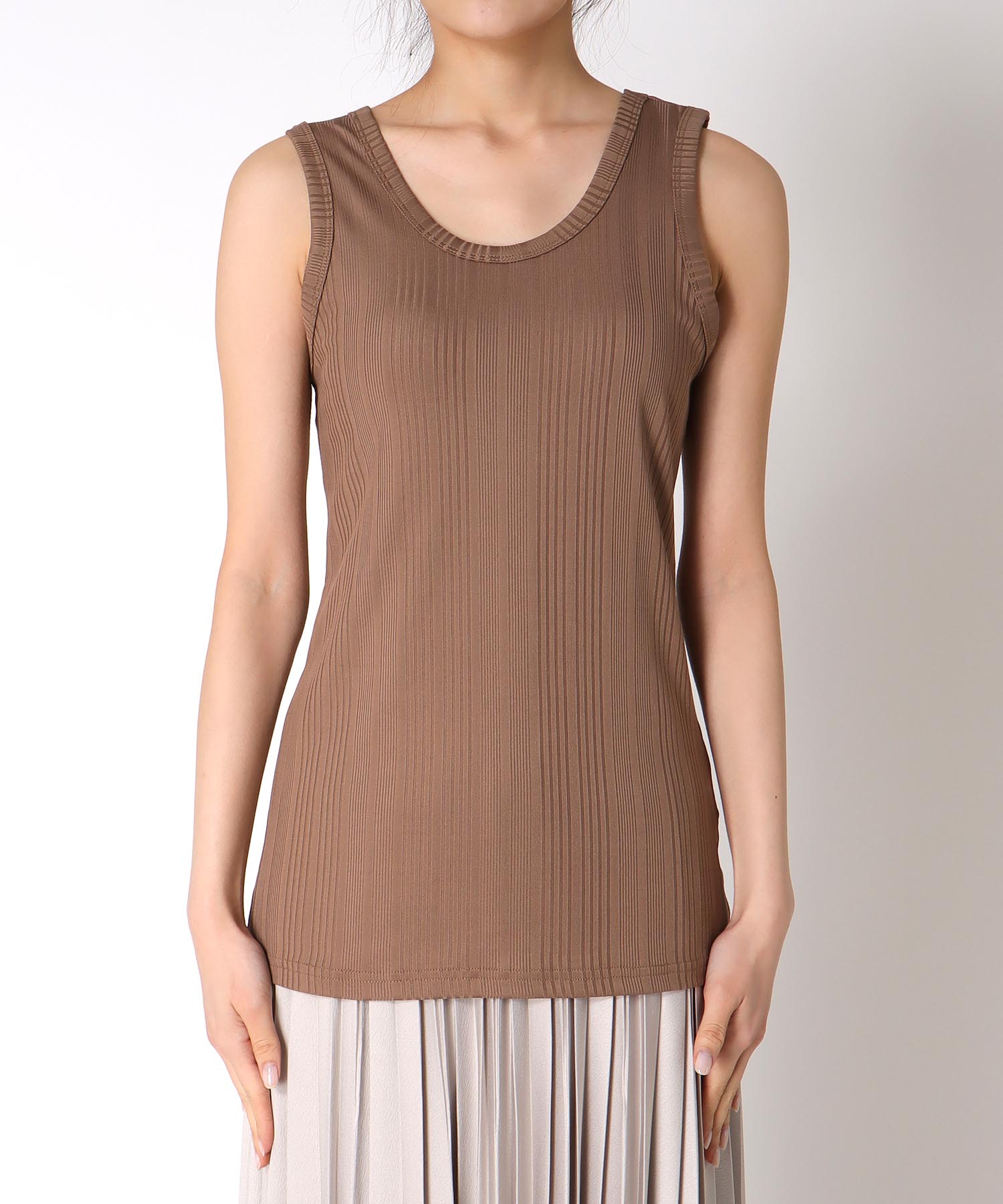 ランダムテレコタンクトップ