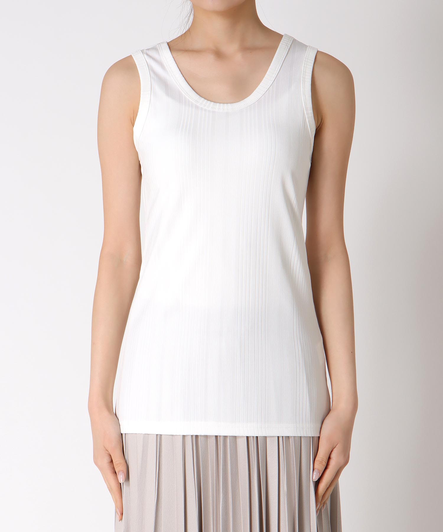 ランダムテレコタンクトップ