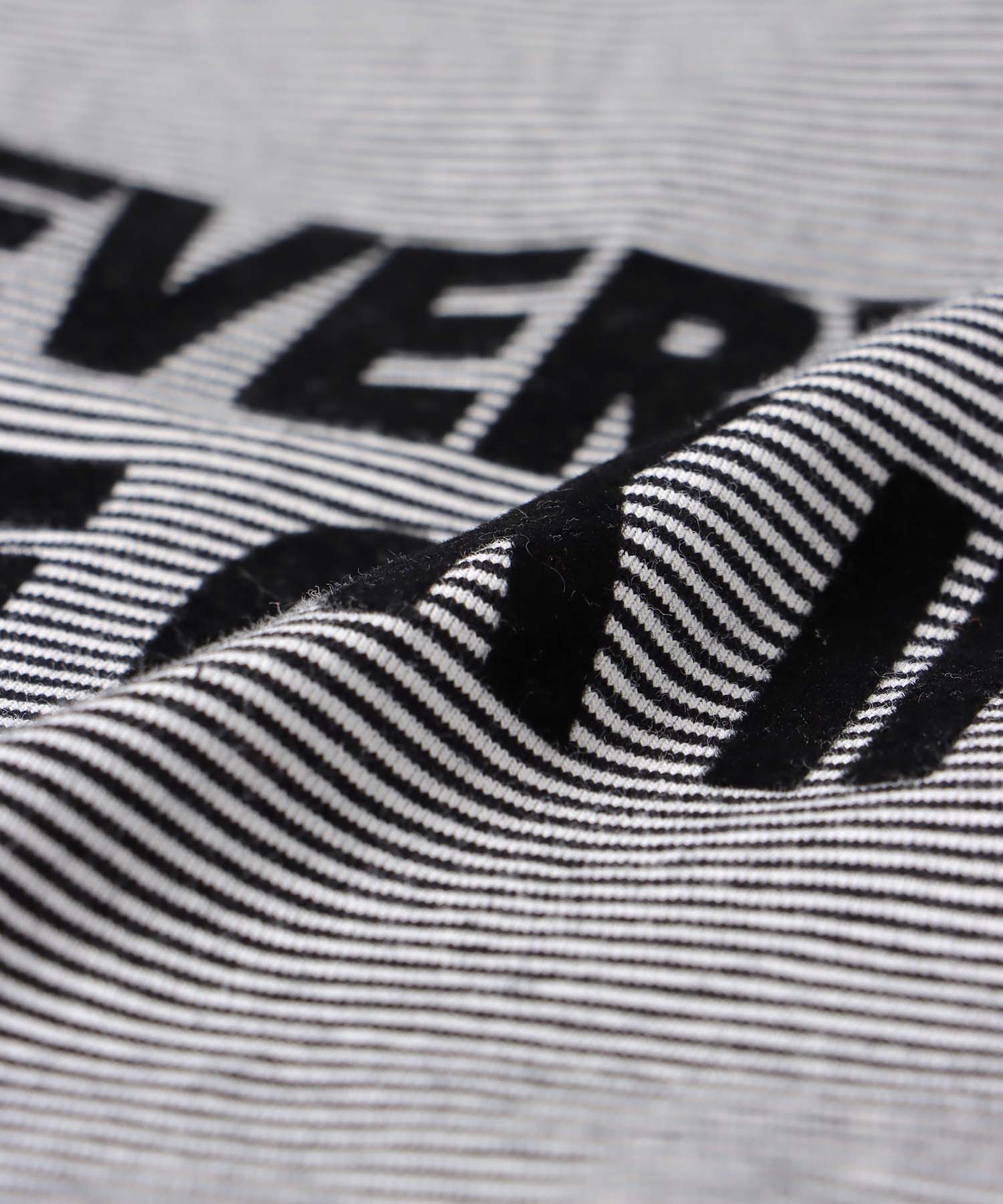 ボーダークルーロゴTシャツ