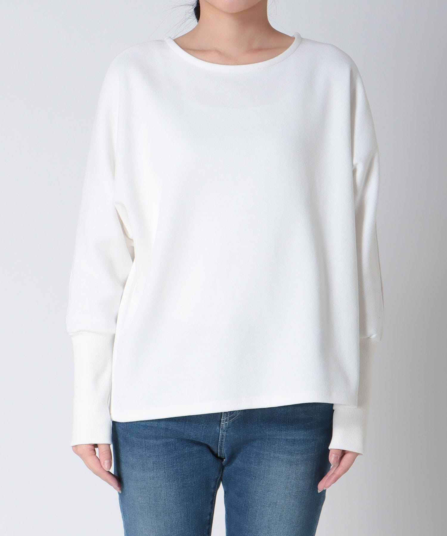 サカリバドルマンバックジッププルオーバー