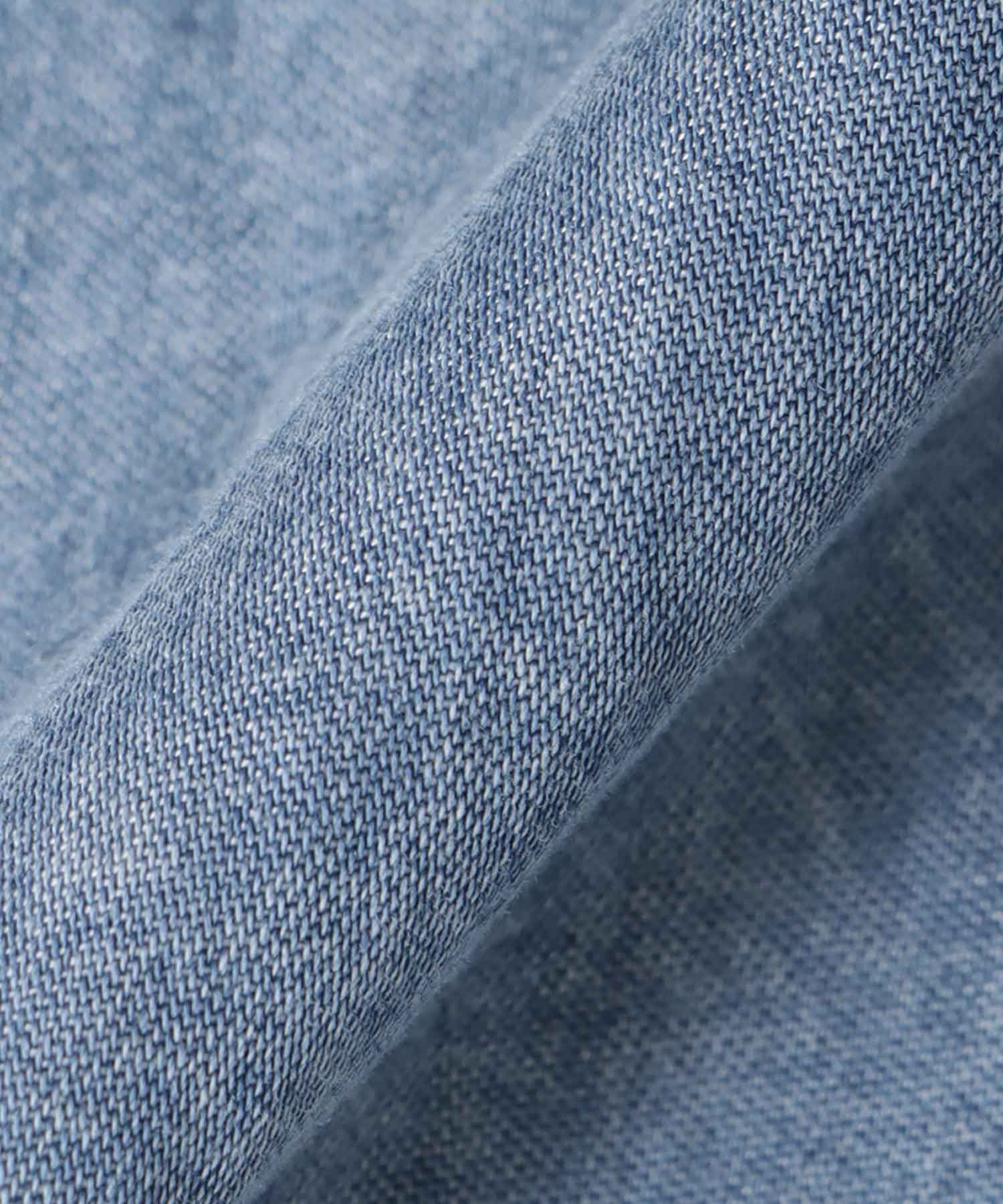 【2/26(木)12時予約開始】パウダーシルクデニムラウンドパンツ