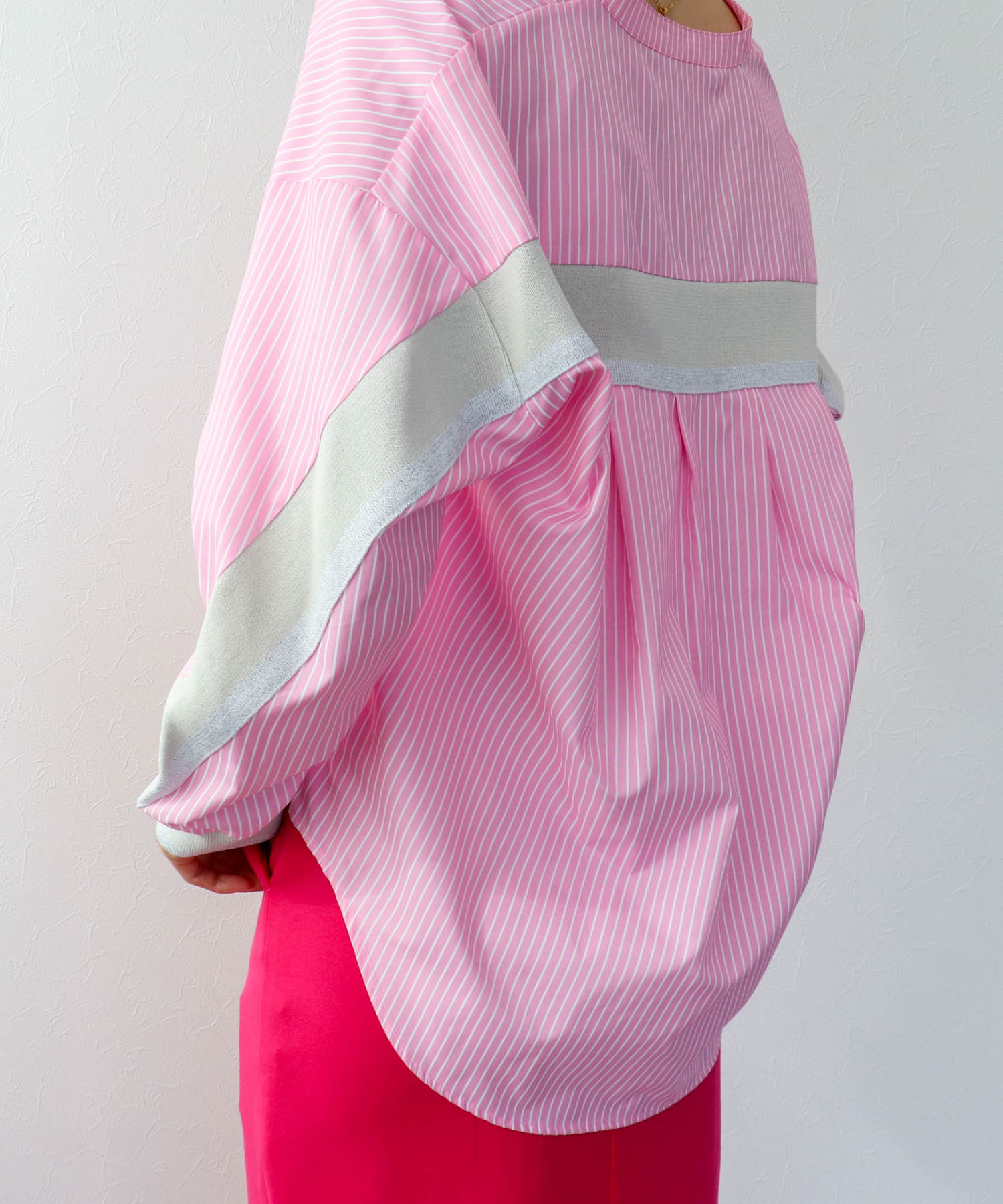 バックヨークテープブラウス