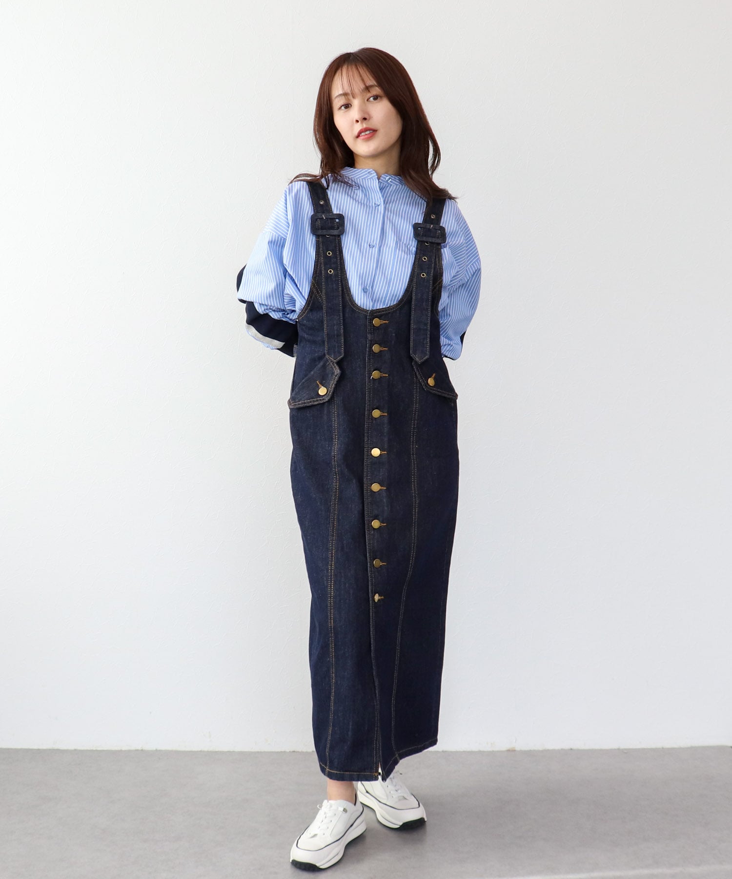 バックヨークテープブラウス