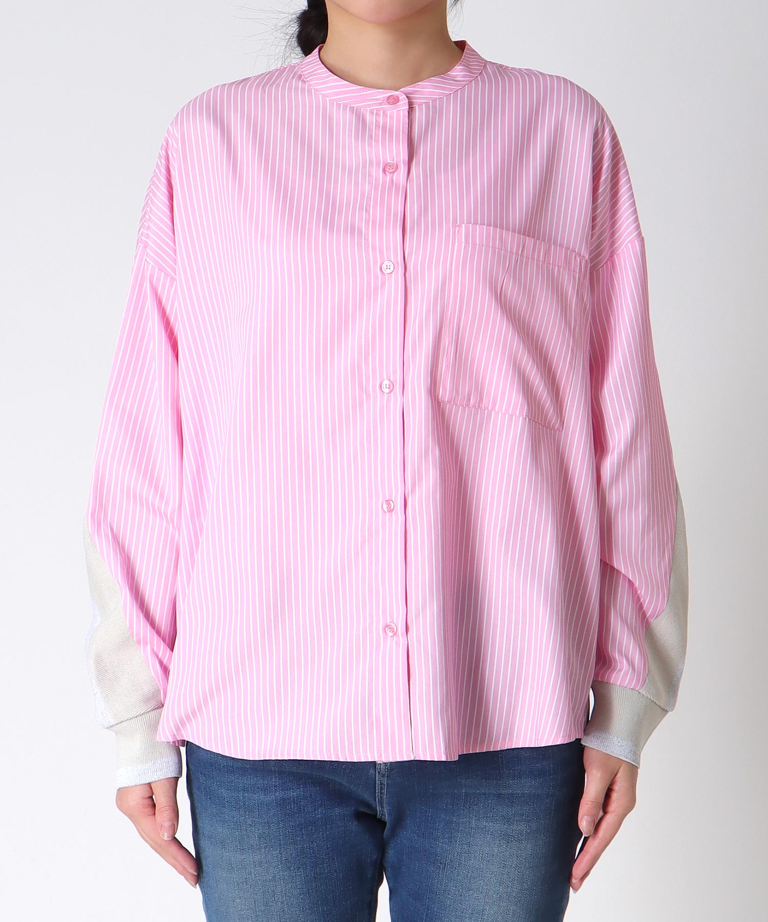 バックヨークテープブラウス