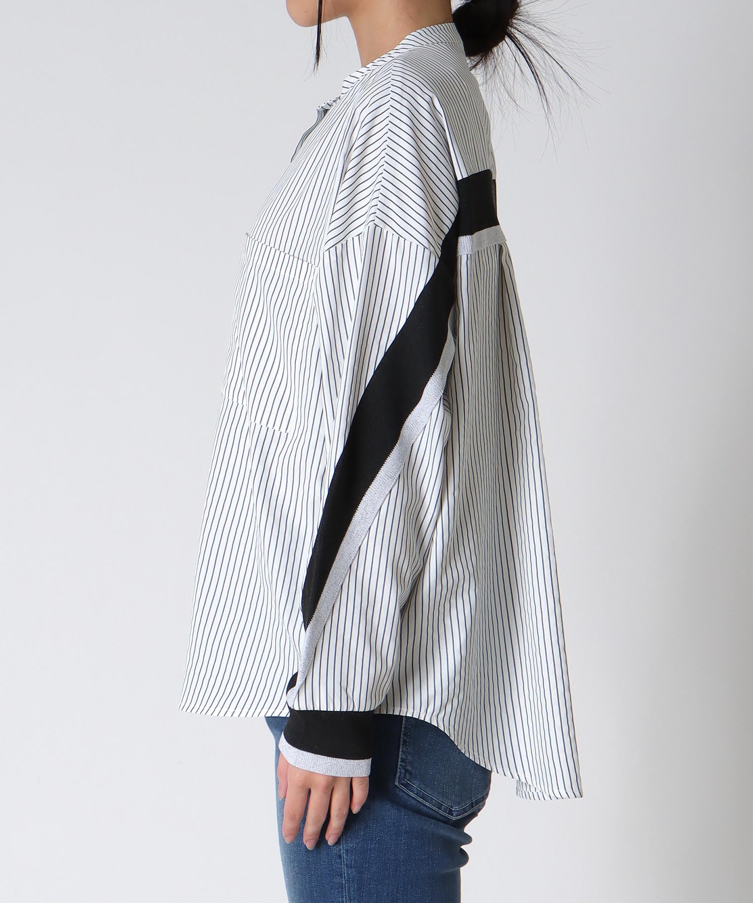 バックヨークテープブラウス