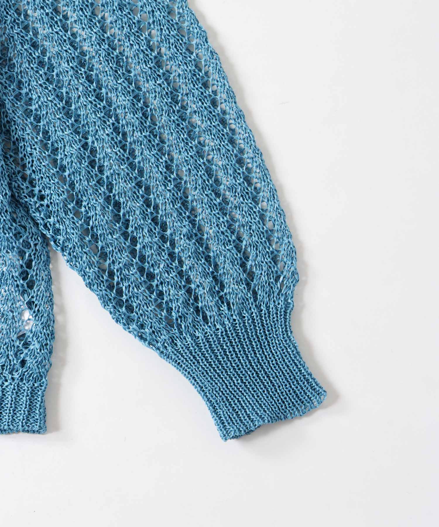 ペーパーヤーン2WAYカーディガン