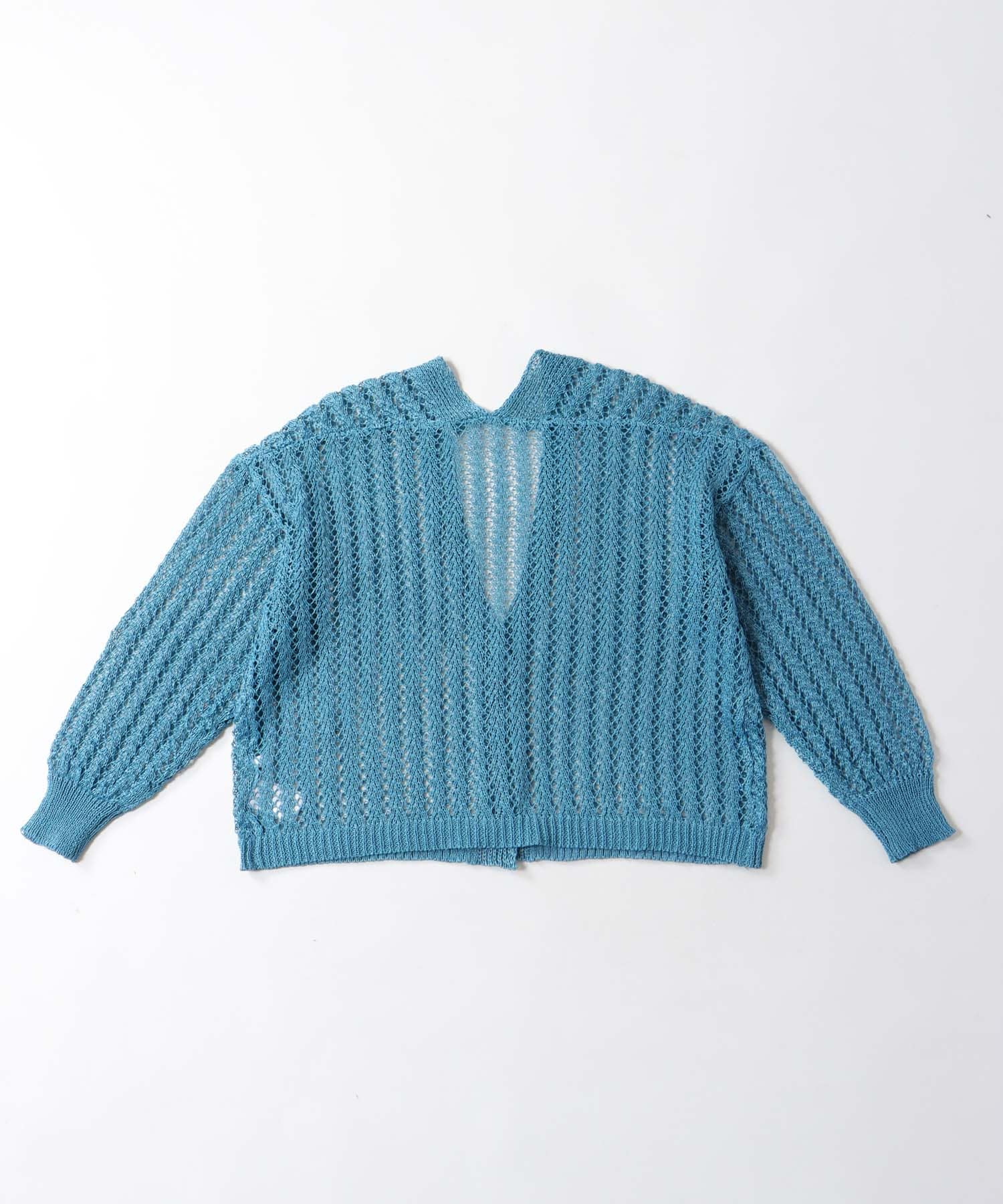 ペーパーヤーン2WAYカーディガン