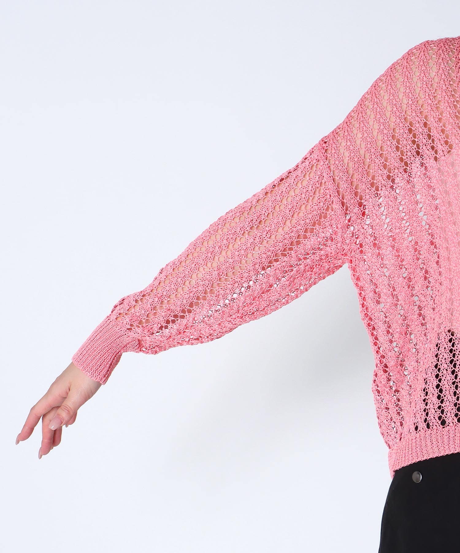 ペーパーヤーン2WAYカーディガン