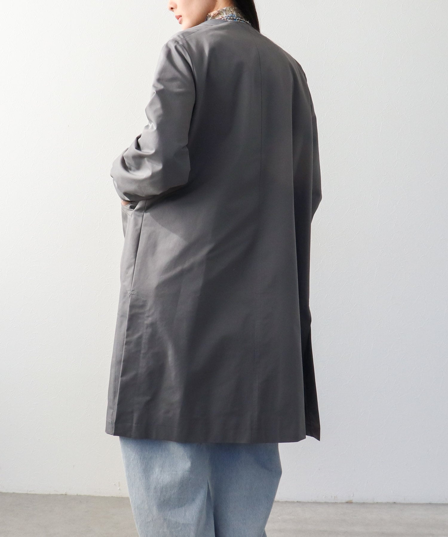 エステルリブネックワークジャケット (別注)