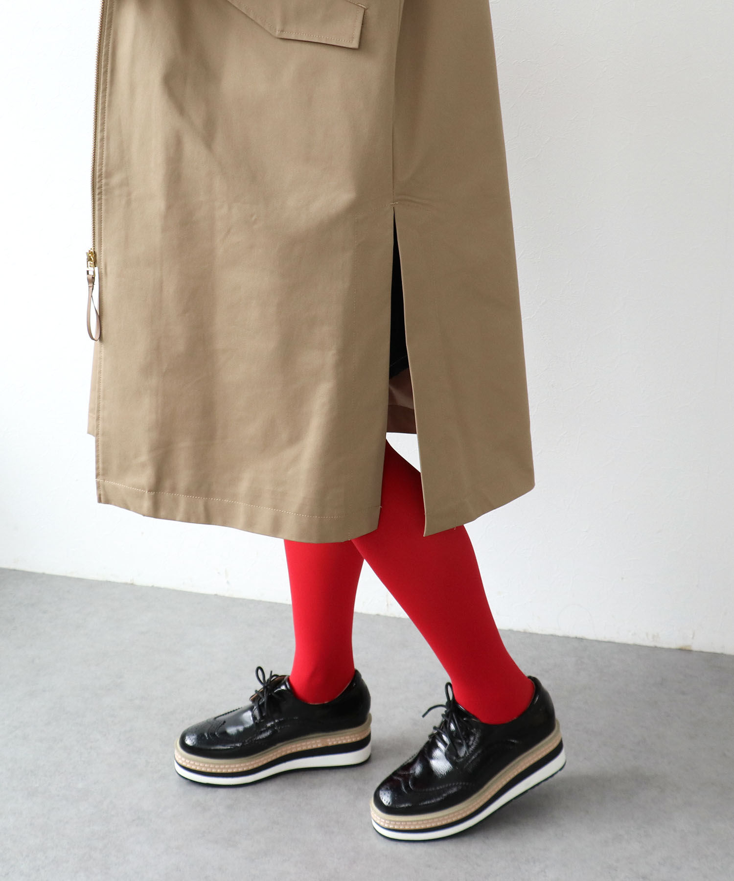 エステルリブネックワークジャケット (別注)