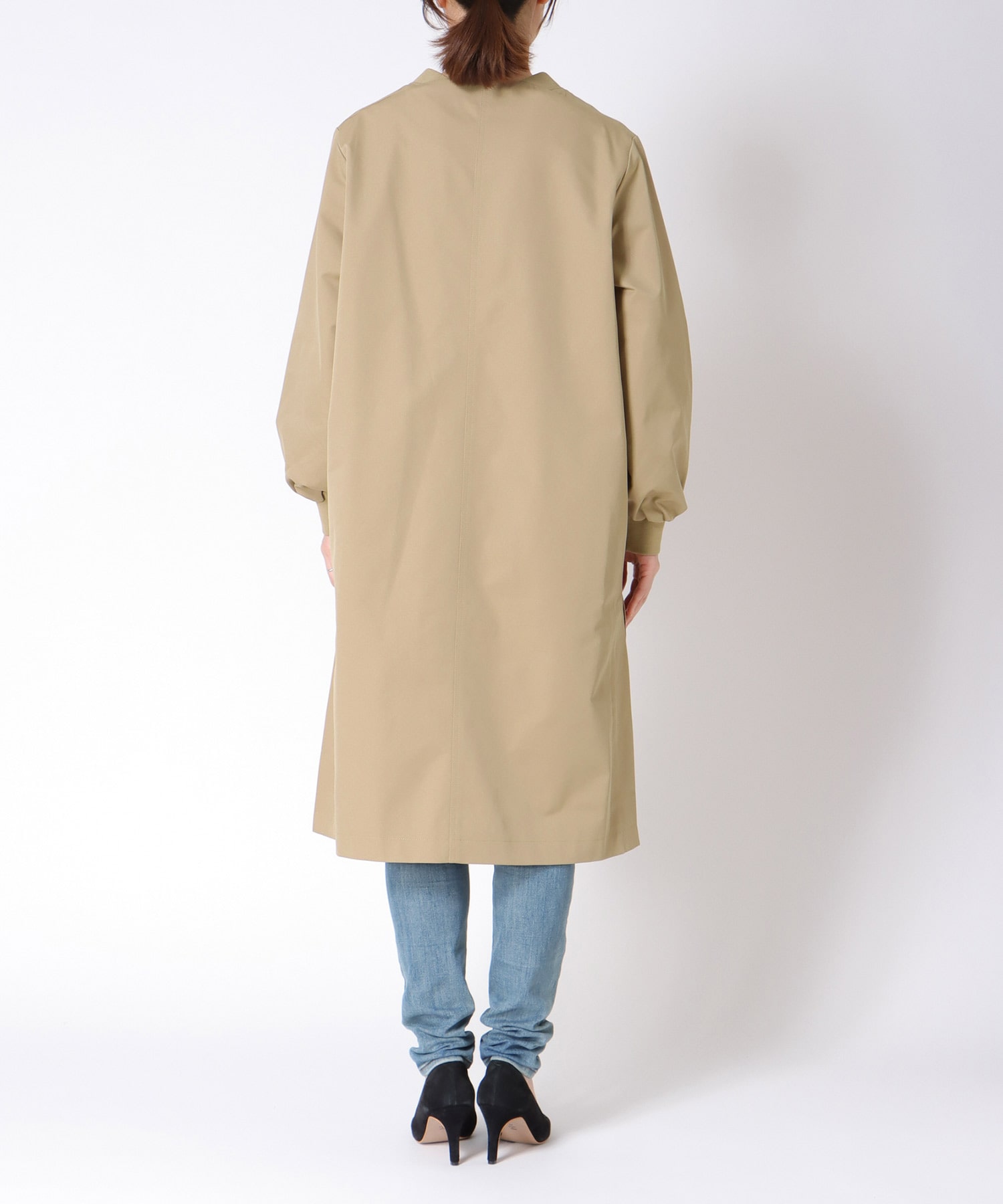 エステルリブネックワークジャケット (別注)