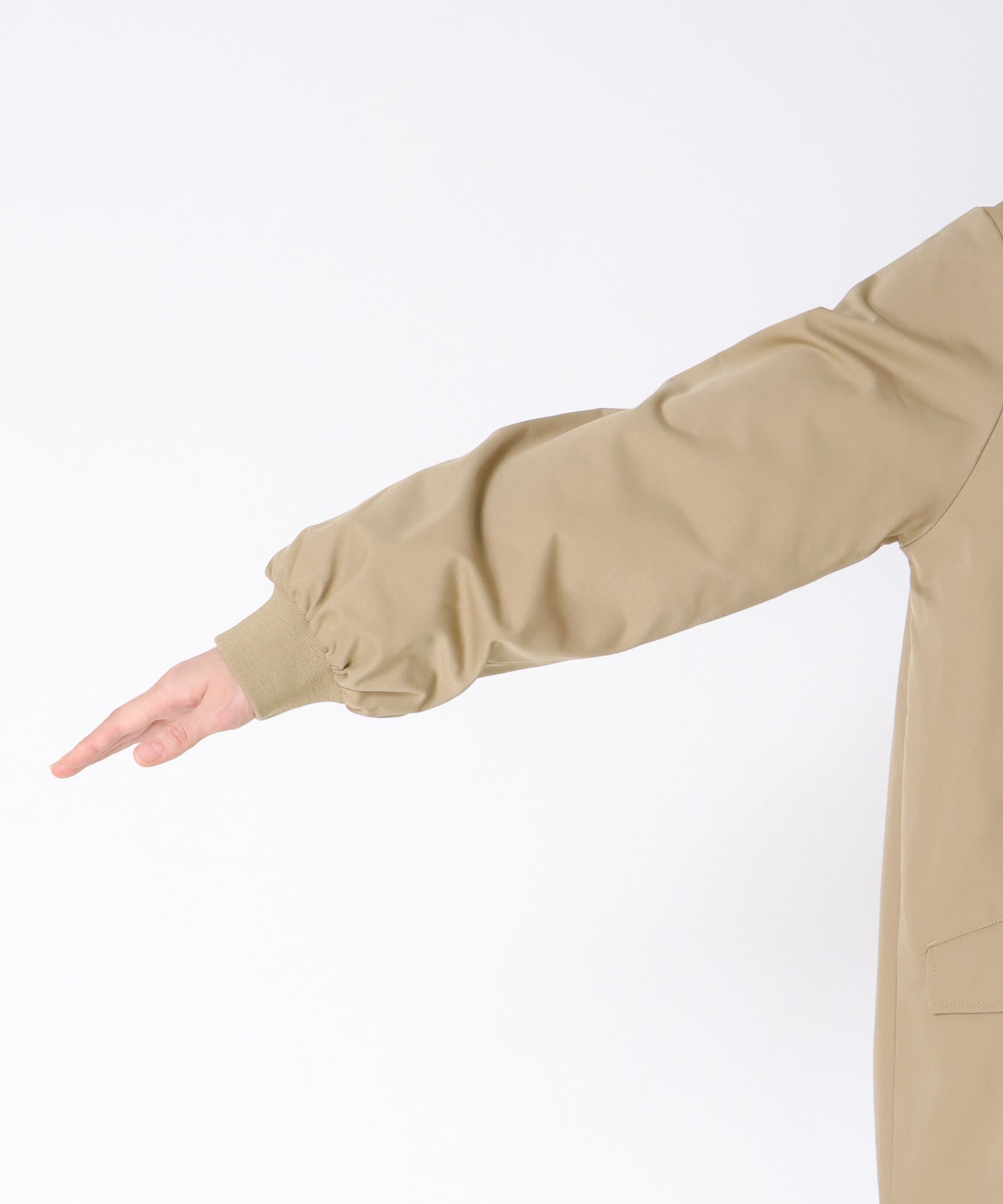 エステルリブネックワークジャケット (別注)