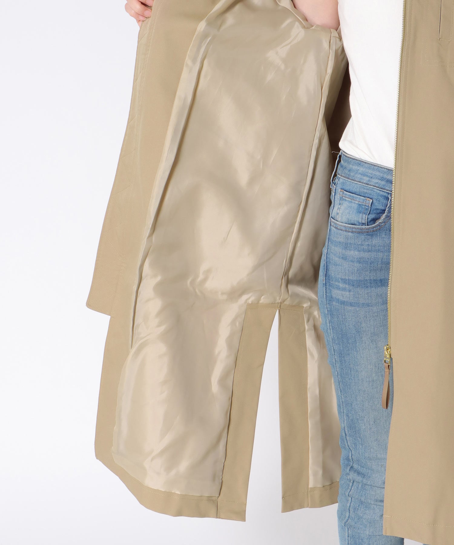 エステルリブネックワークジャケット (別注)