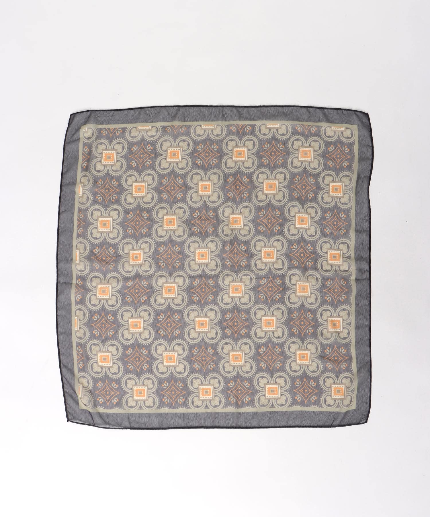 シフォンアソート柄スカーフ