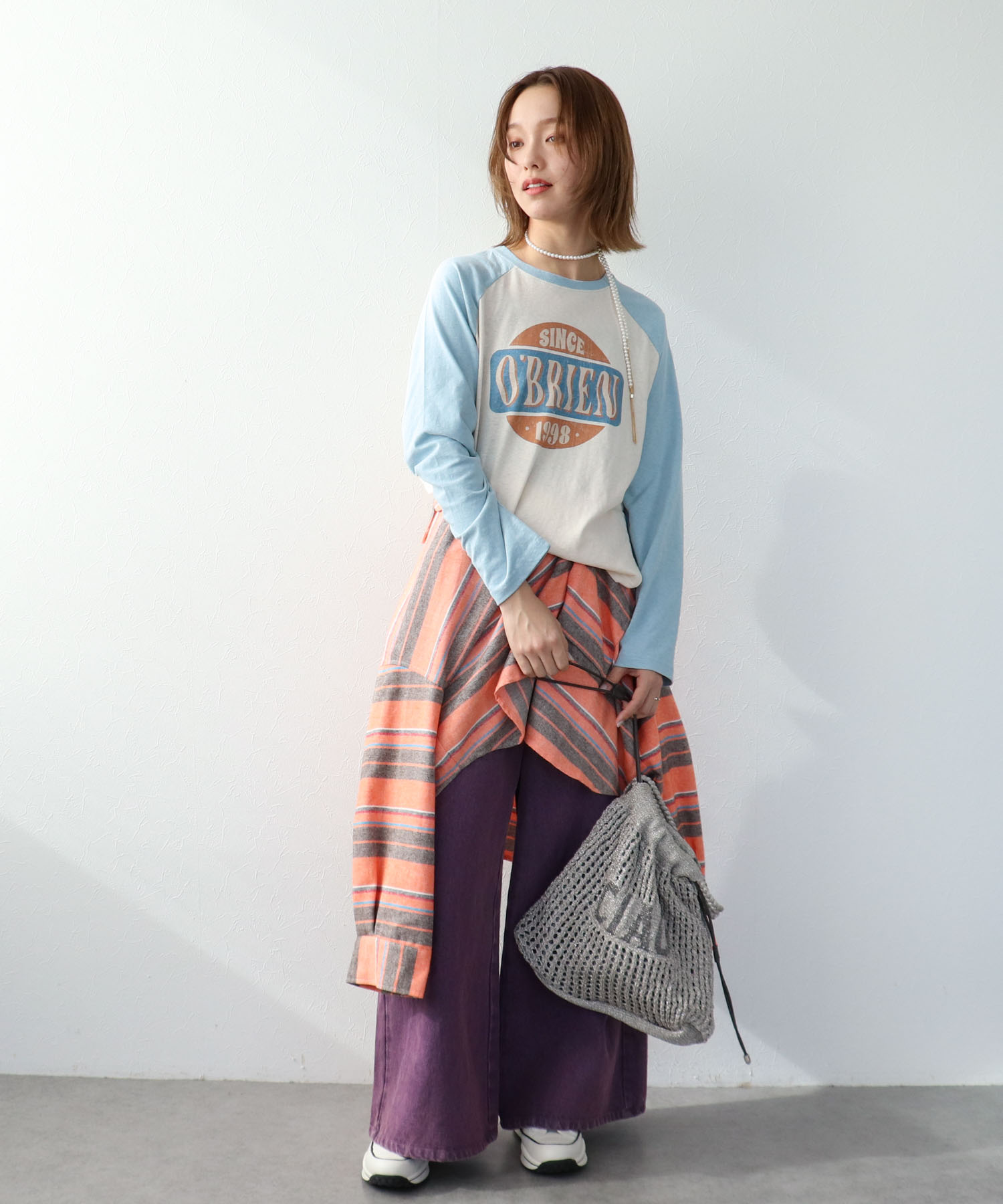 メッセージラメニット2wayBAG