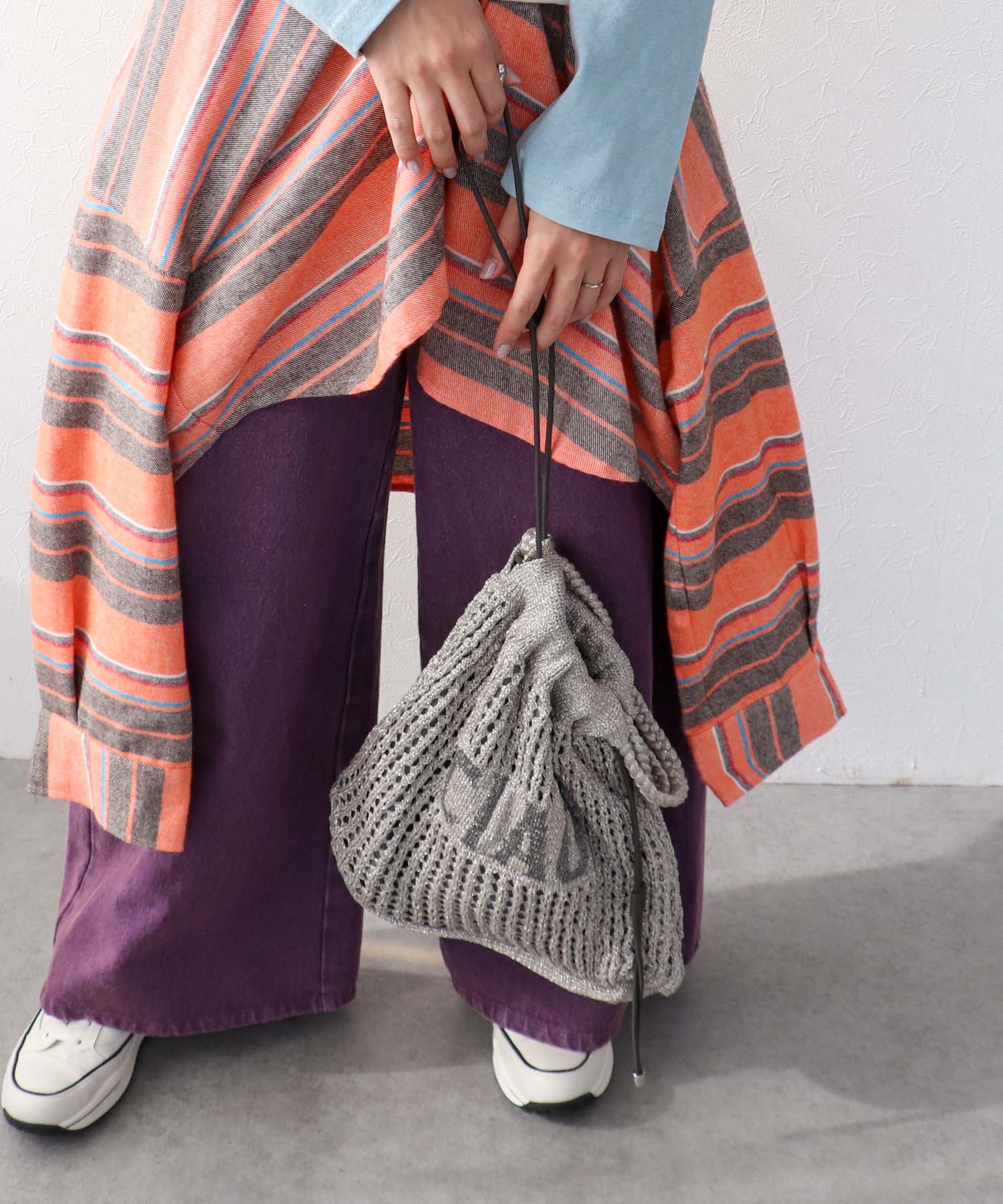 メッセージラメニット2wayBAG