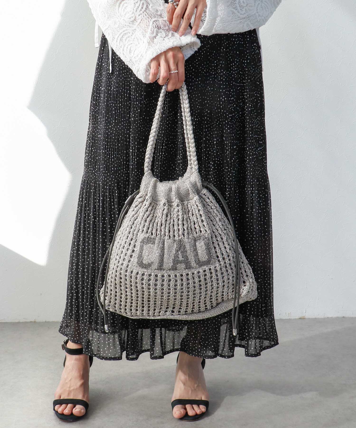 メッセージラメニット2wayBAG