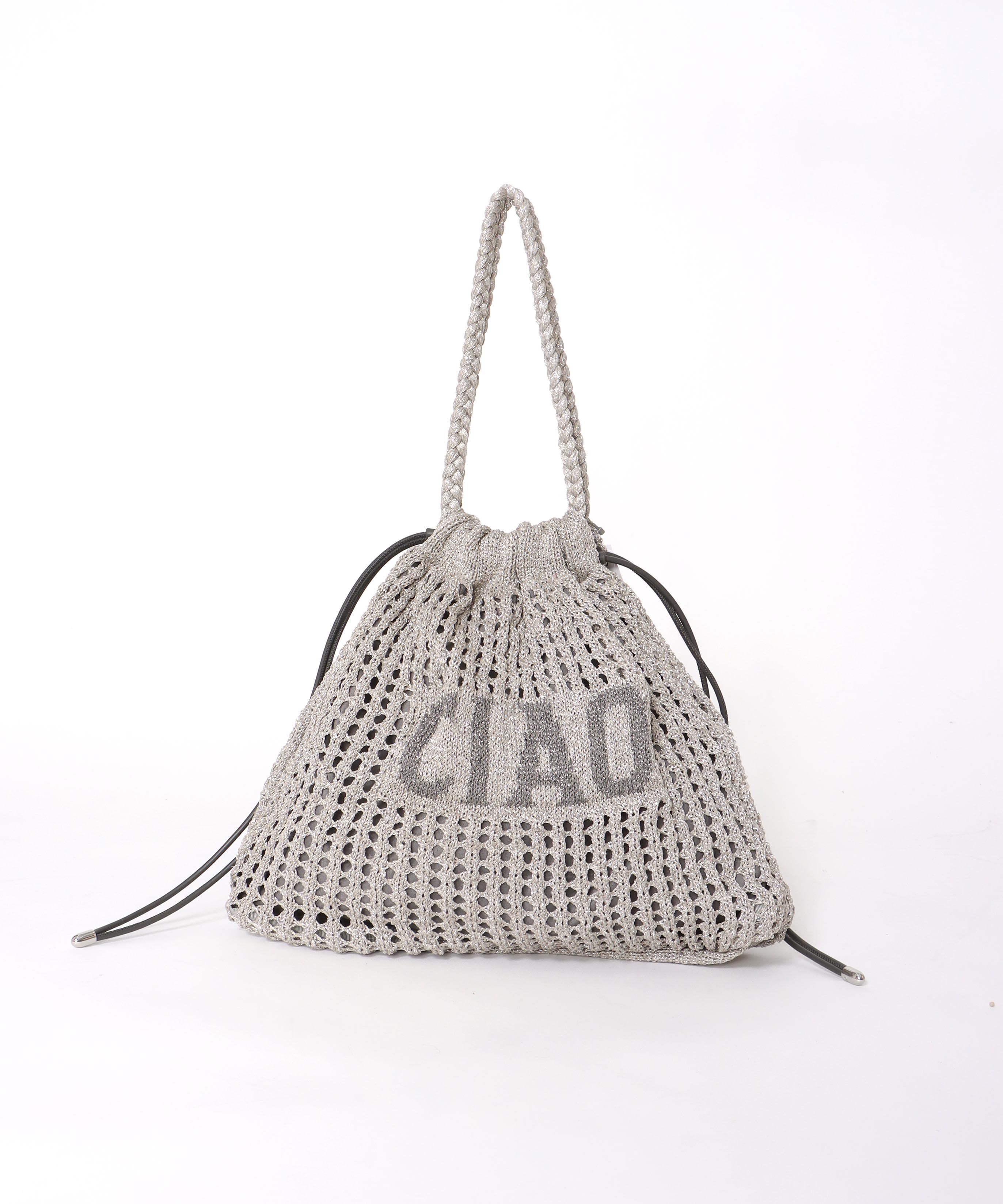 メッセージラメニット2wayBAG