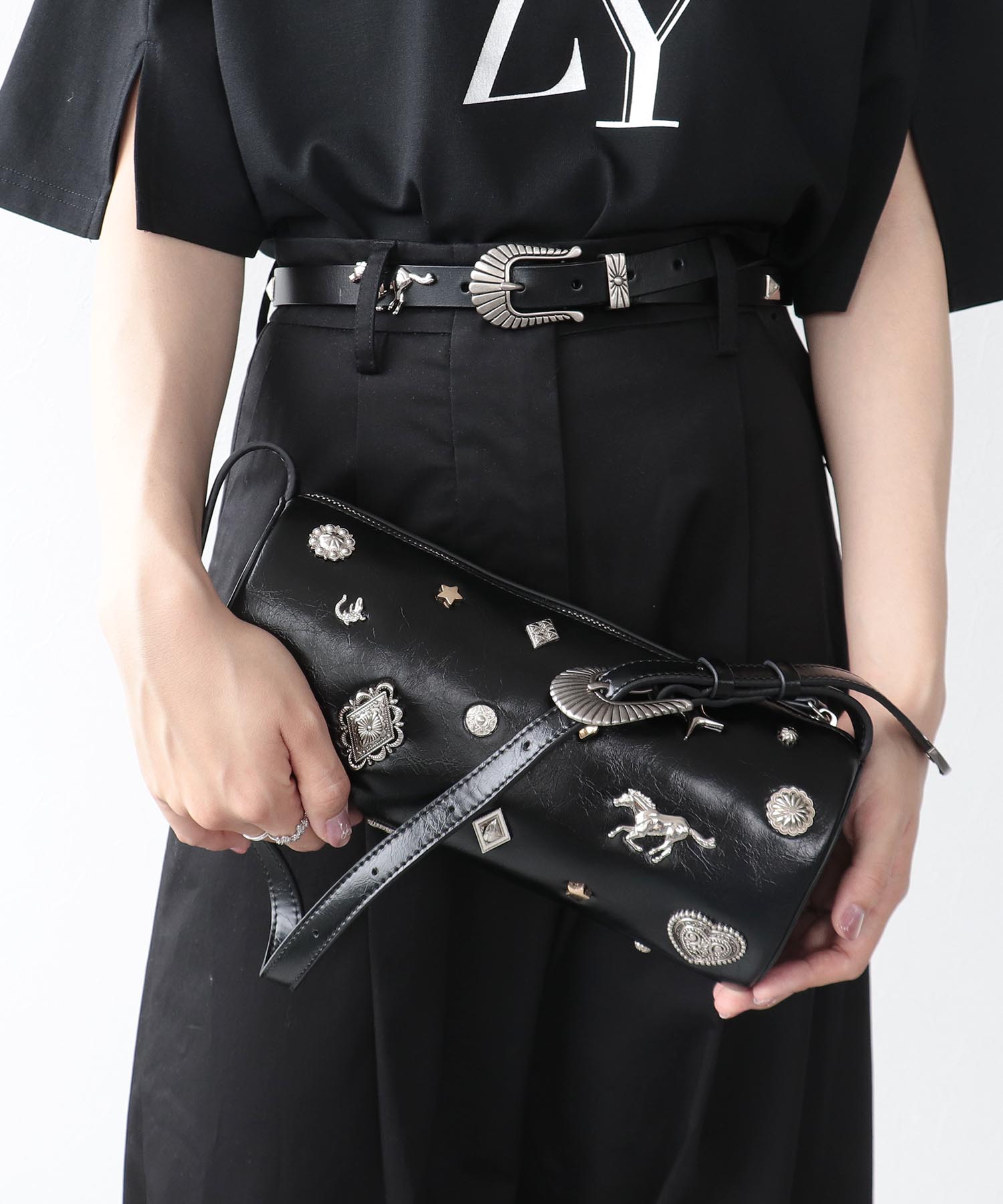 【NEWカラー登場！】コンチョドラムボストンBAG