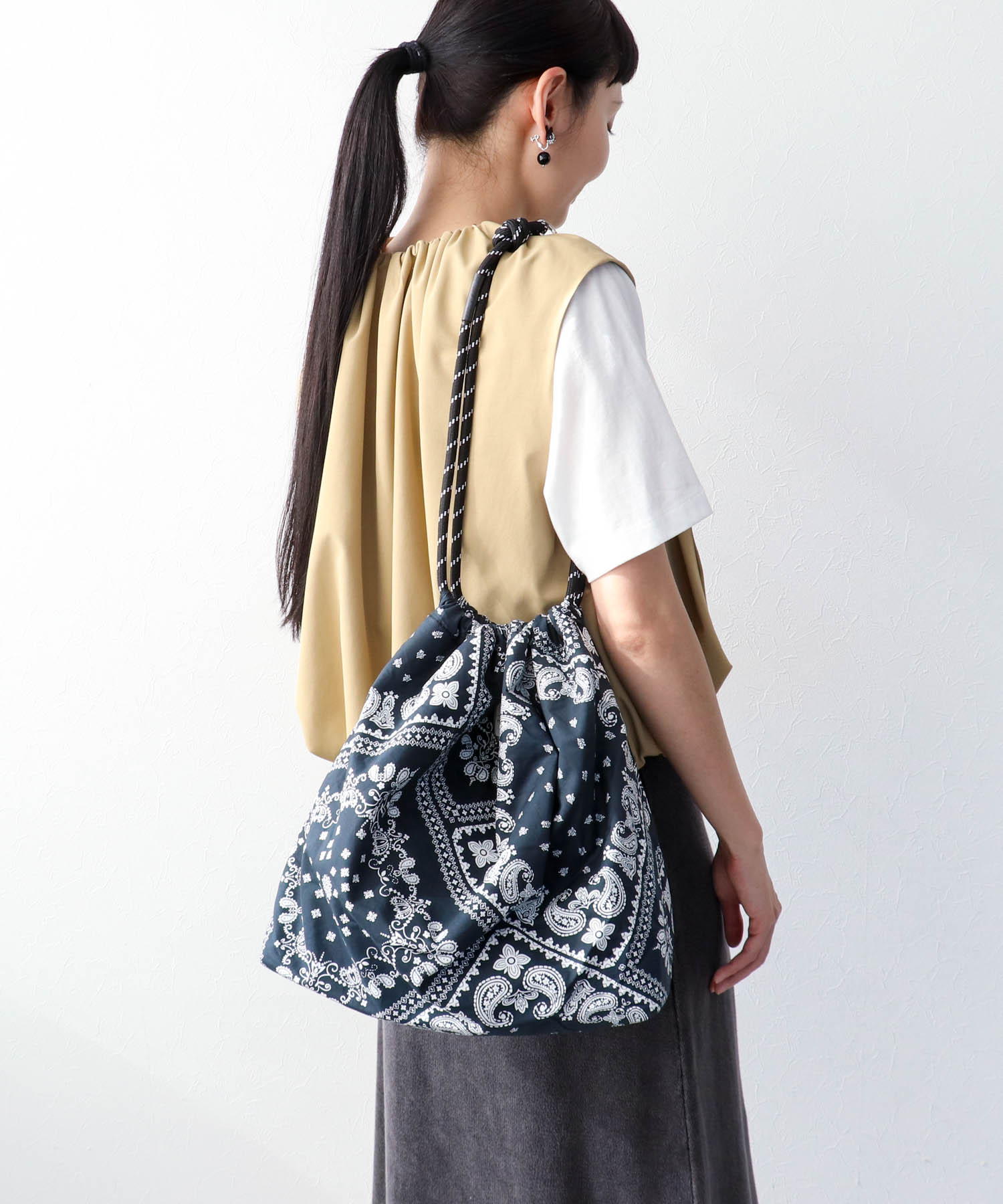 カジュアルパターンビッグトート