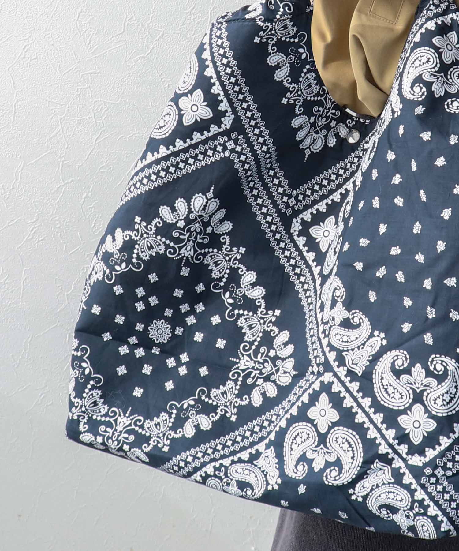 カジュアルパターンビッグトート