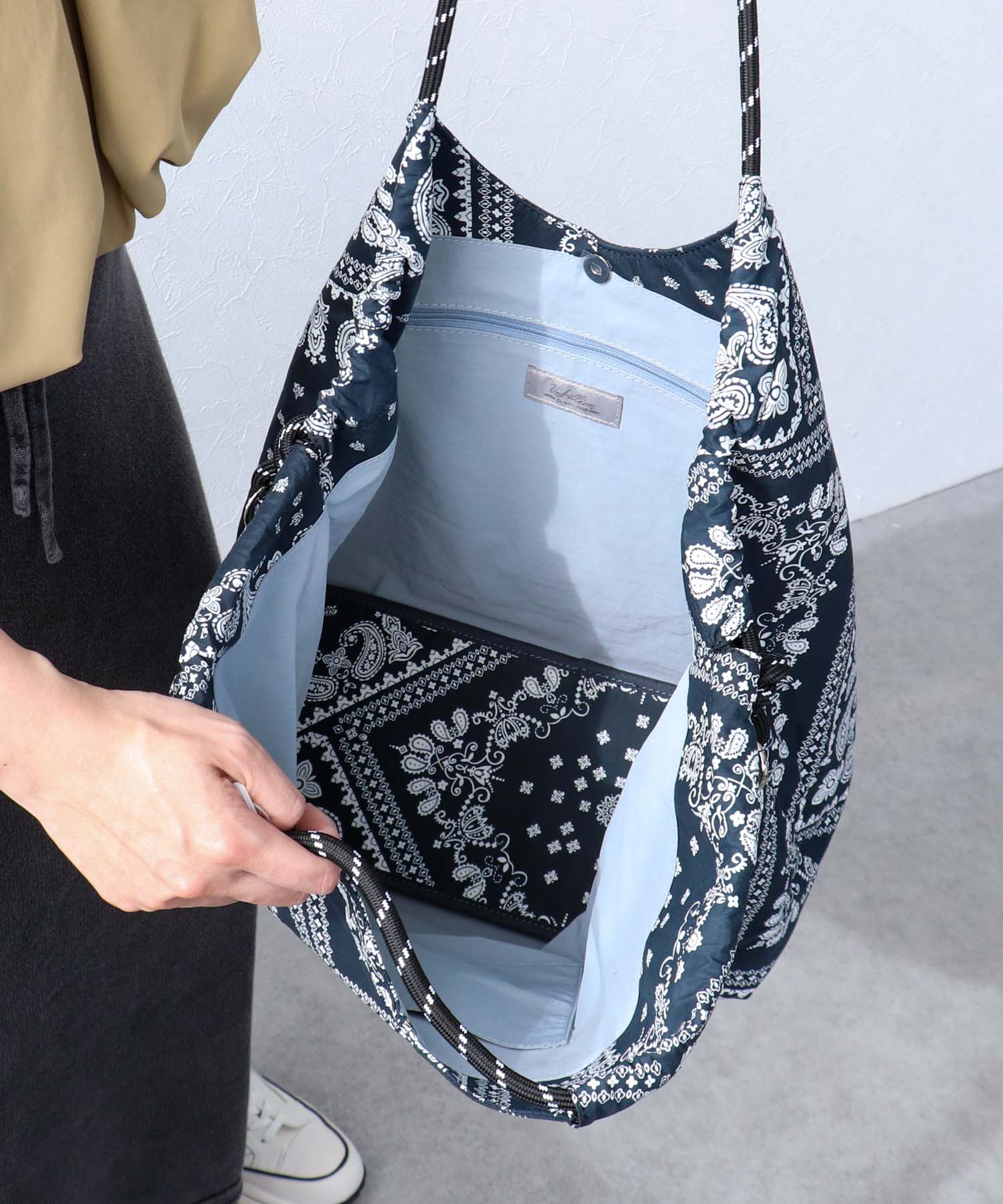 カジュアルパターンビッグトート