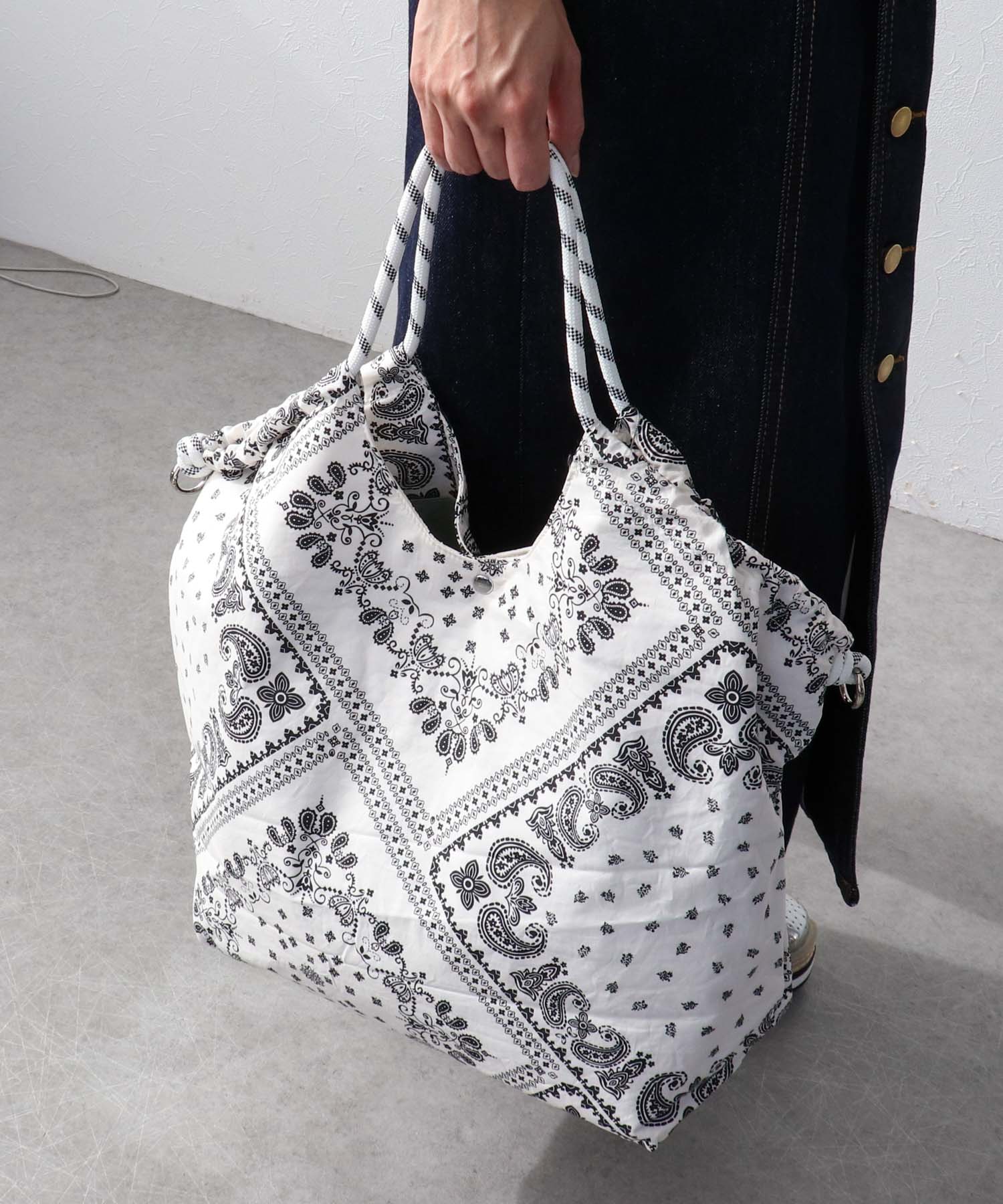 カジュアルパターンビッグトート