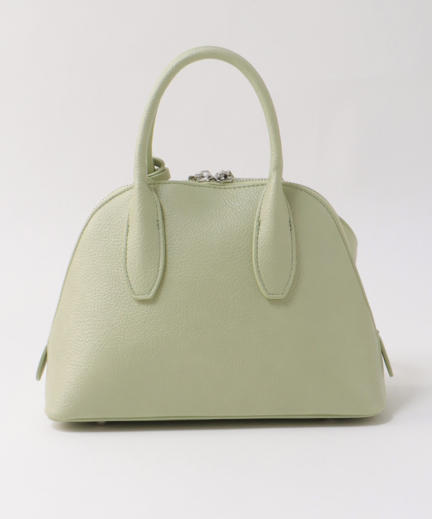 ポーチ付きシェル型ボストン