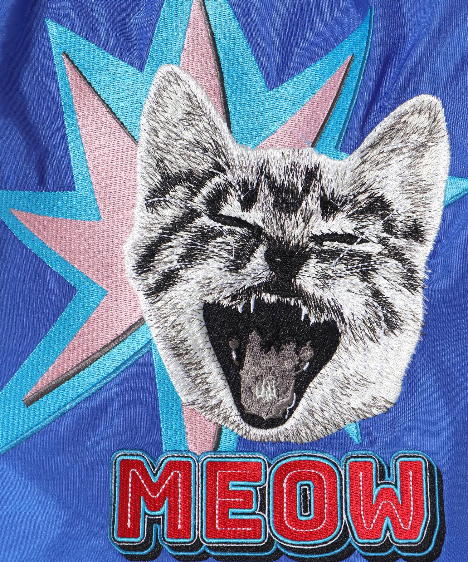 アニマル刺繍トート