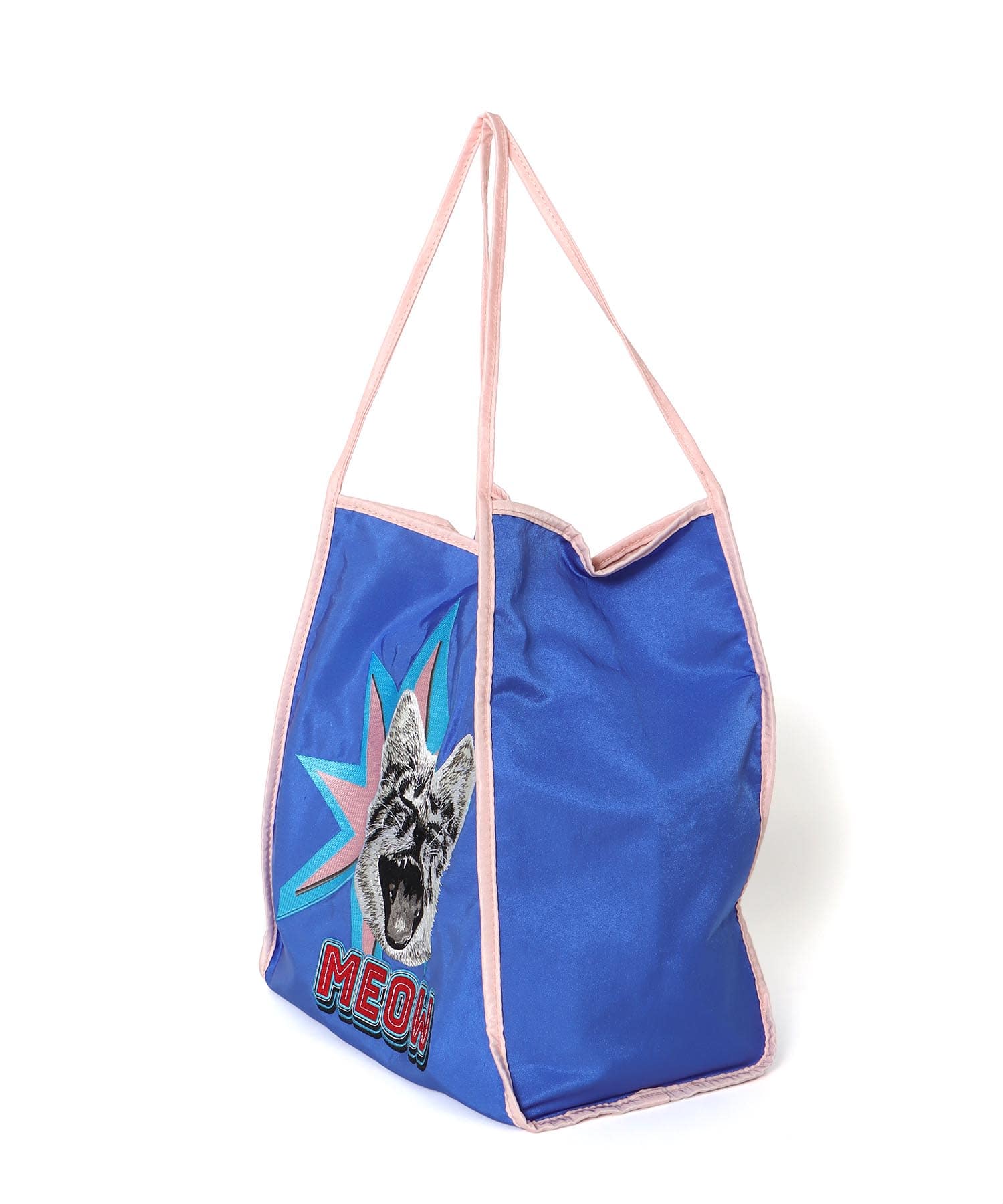 アニマル刺繍トート