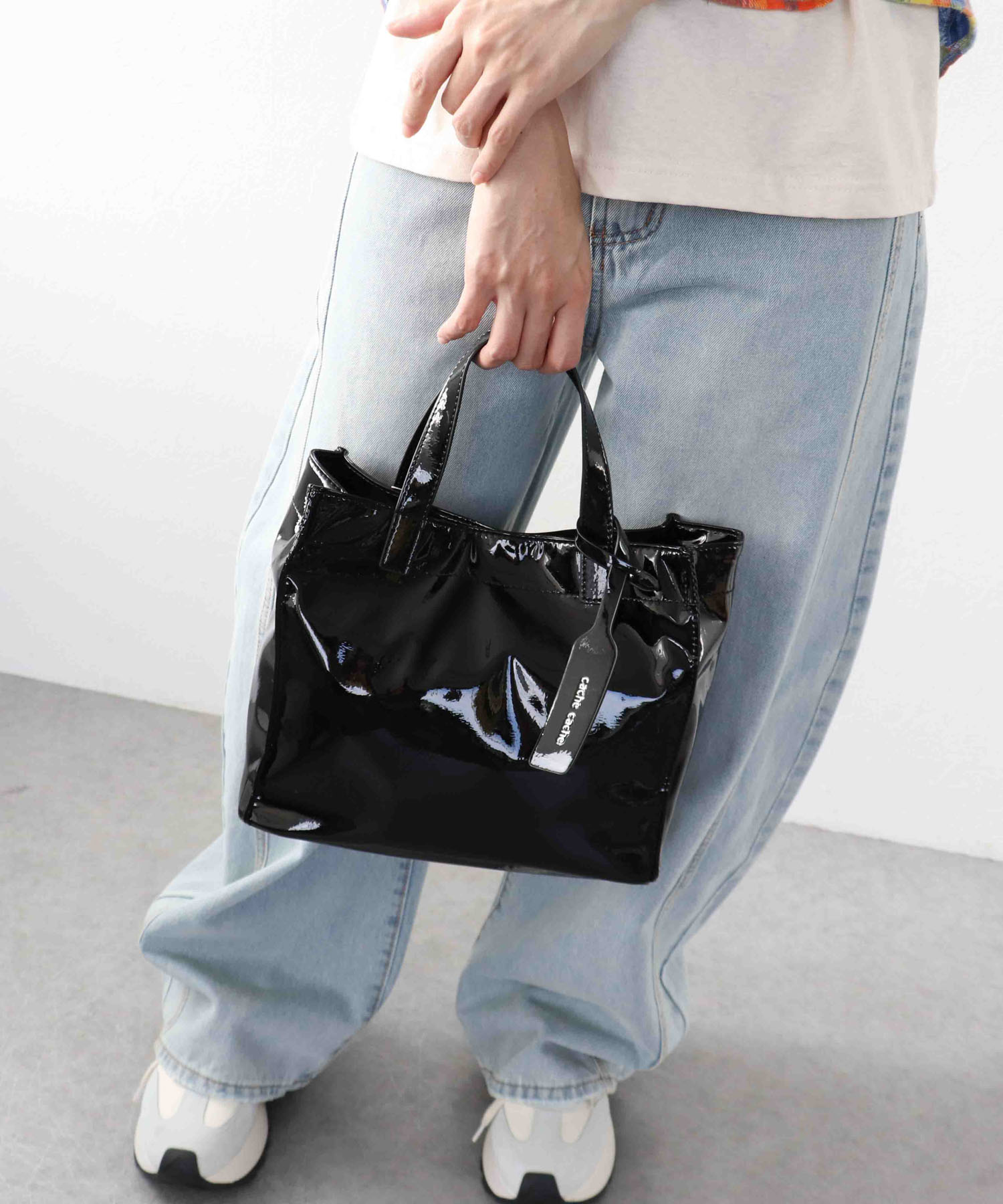 【新色】ソフトエナメルショッパーBAG S