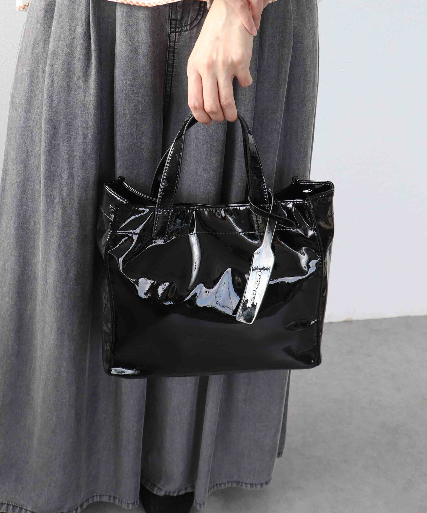 【新色】ソフトエナメルショッパーBAG S