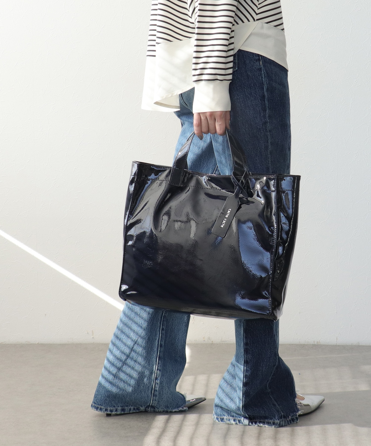 ソフトエナメルショッパーBAG