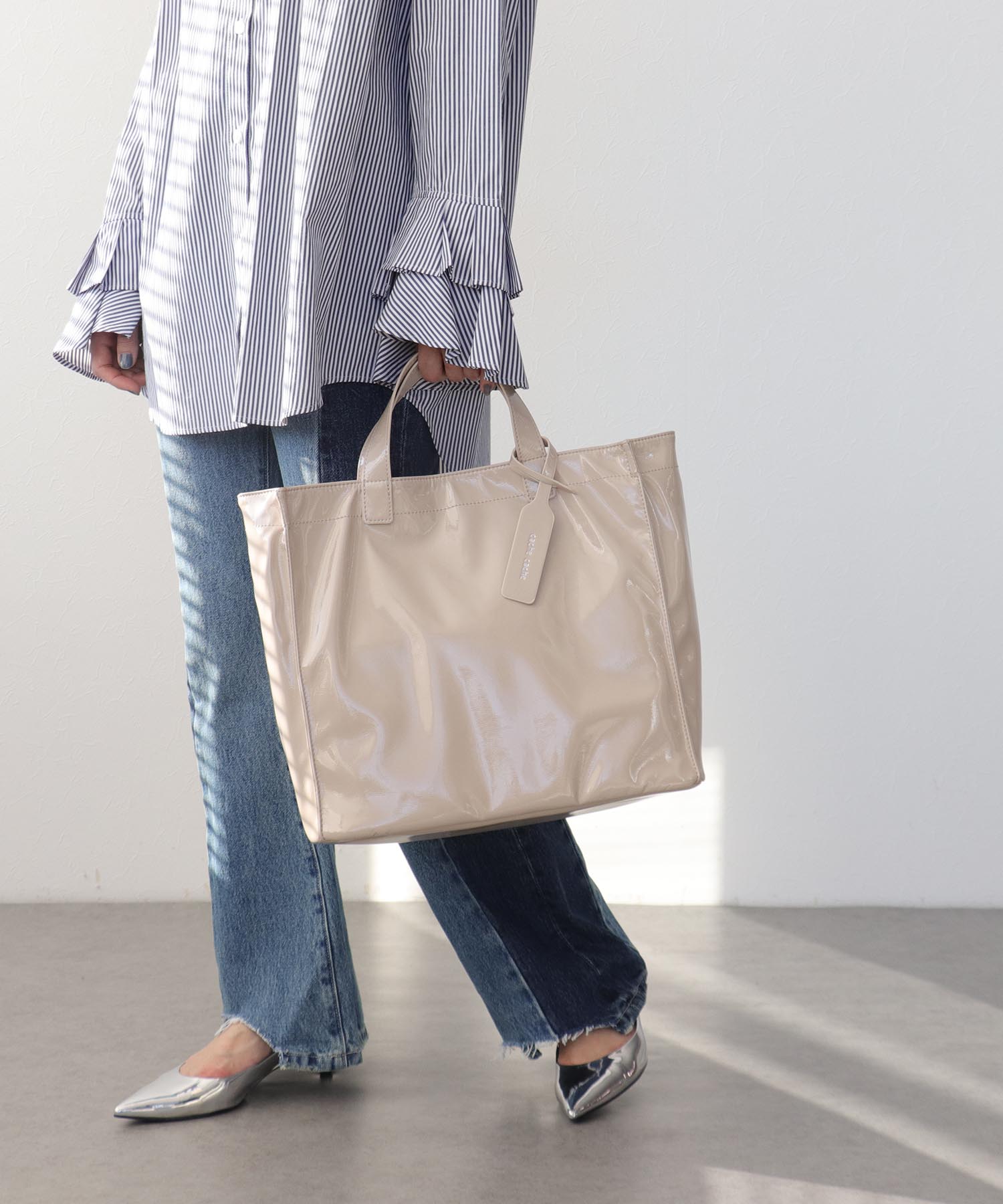 ソフトエナメルショッパーBAG