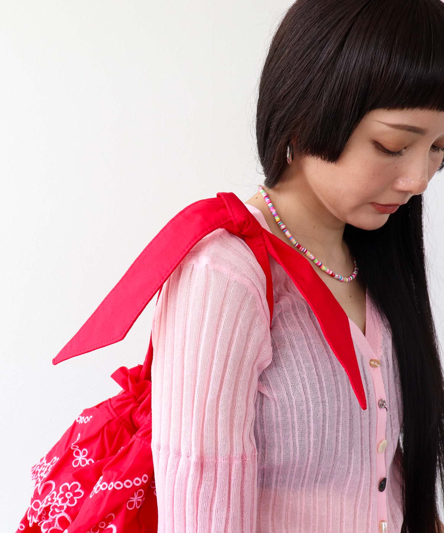 ＜一部店舗・WEB限定＞フラワーレースBAG