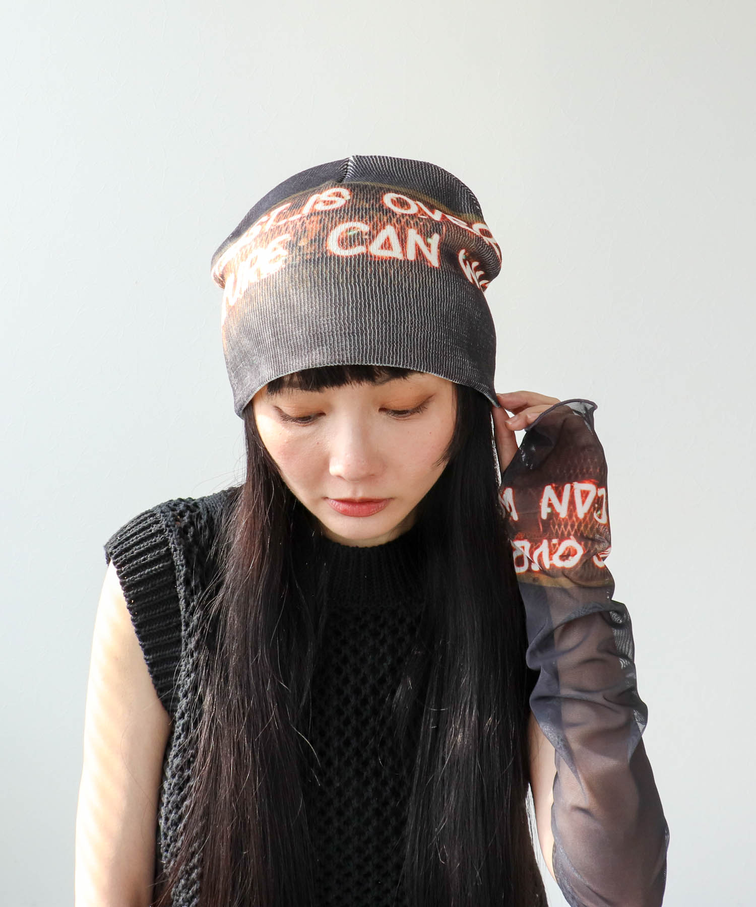 フォトプリントビーニー