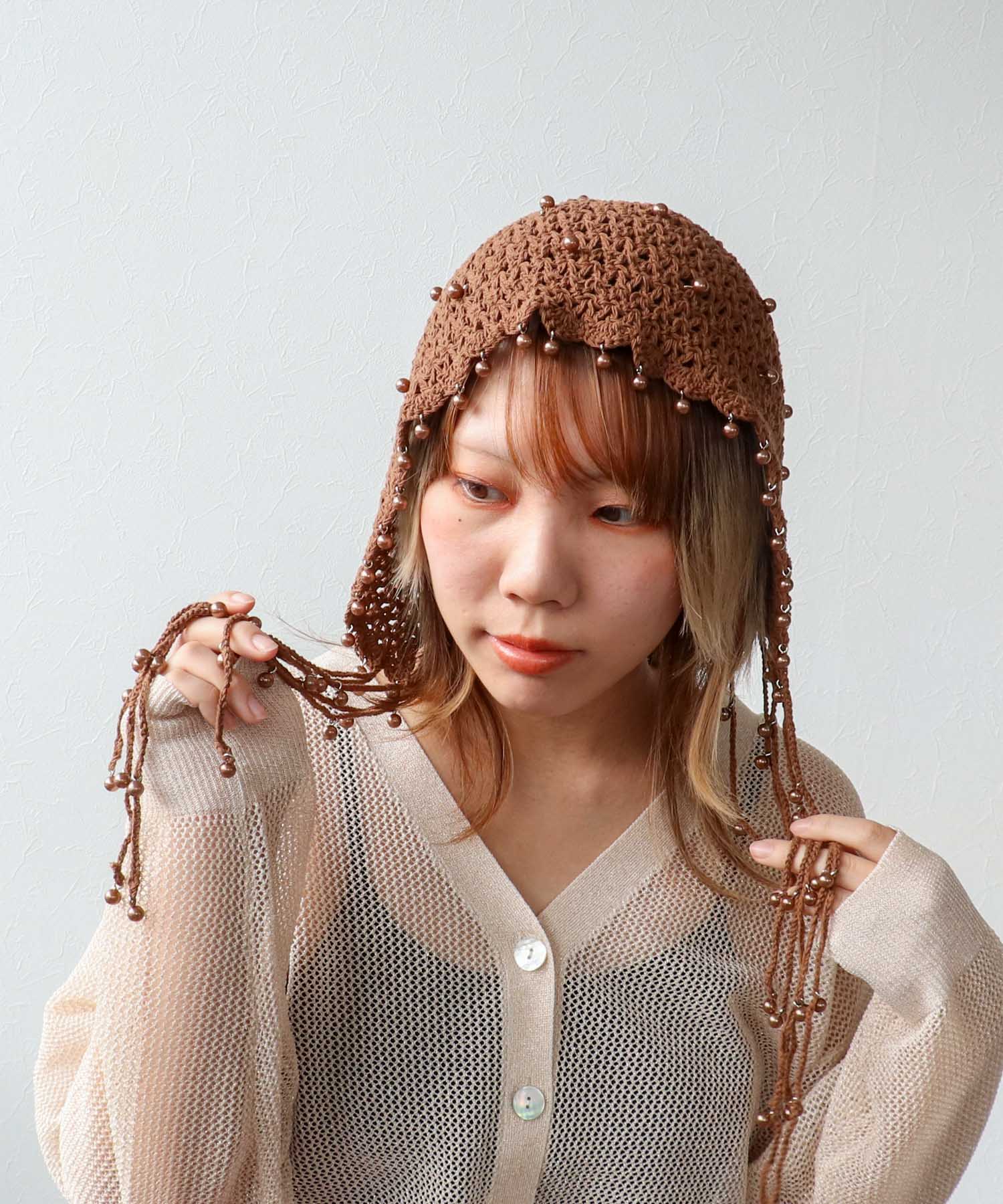 【2/26(木)12時予約開始】パールヘッドドレス