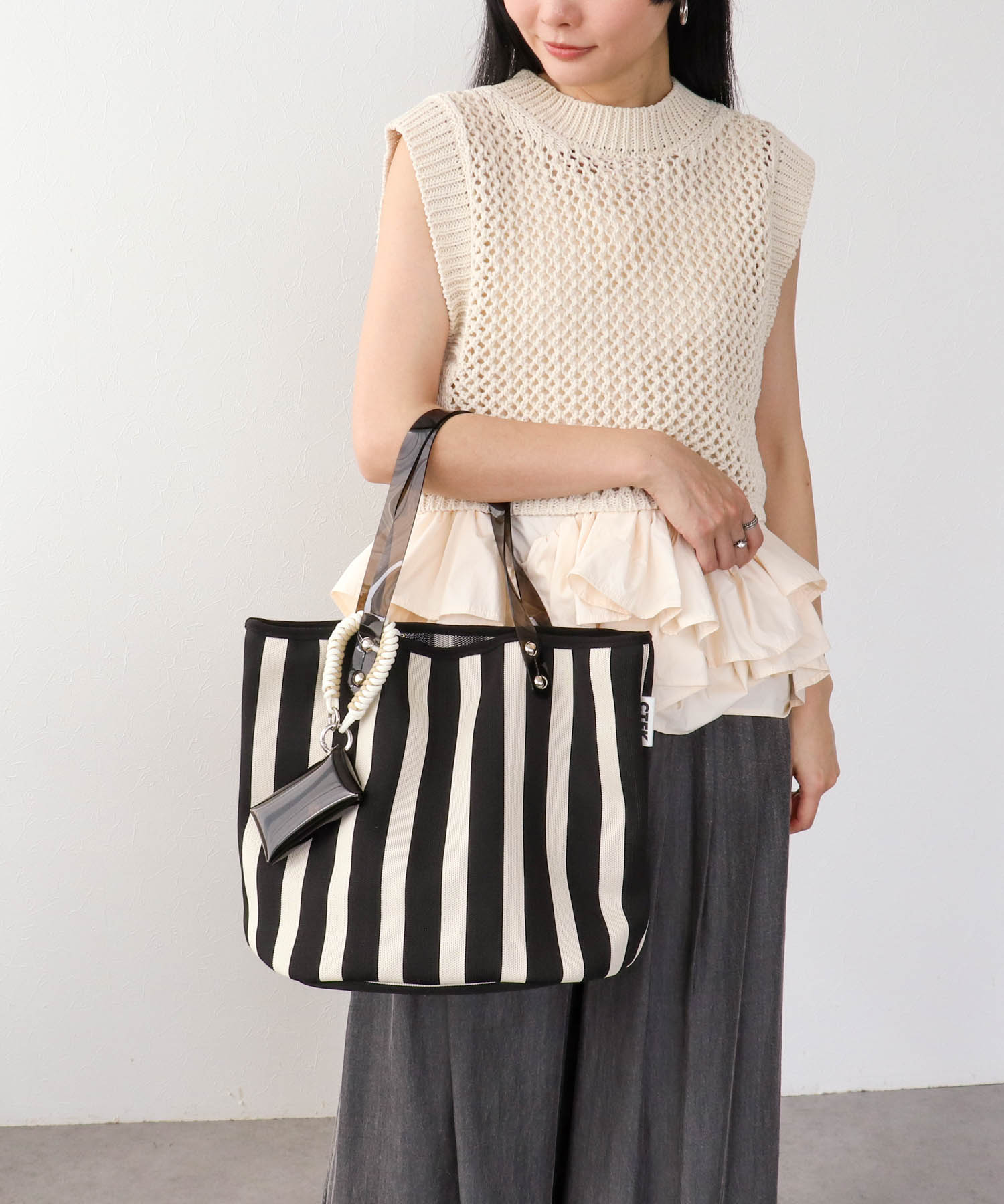 ストライプトート