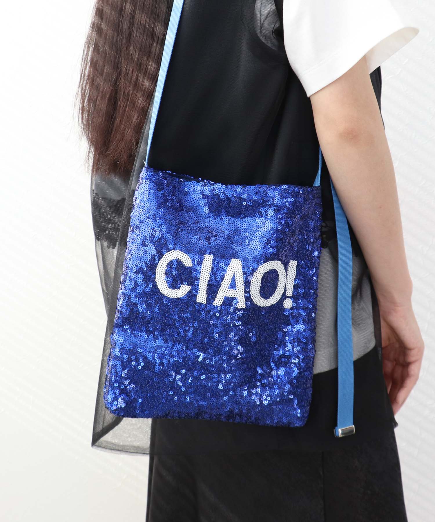 SPANGLE LOGOショルダー