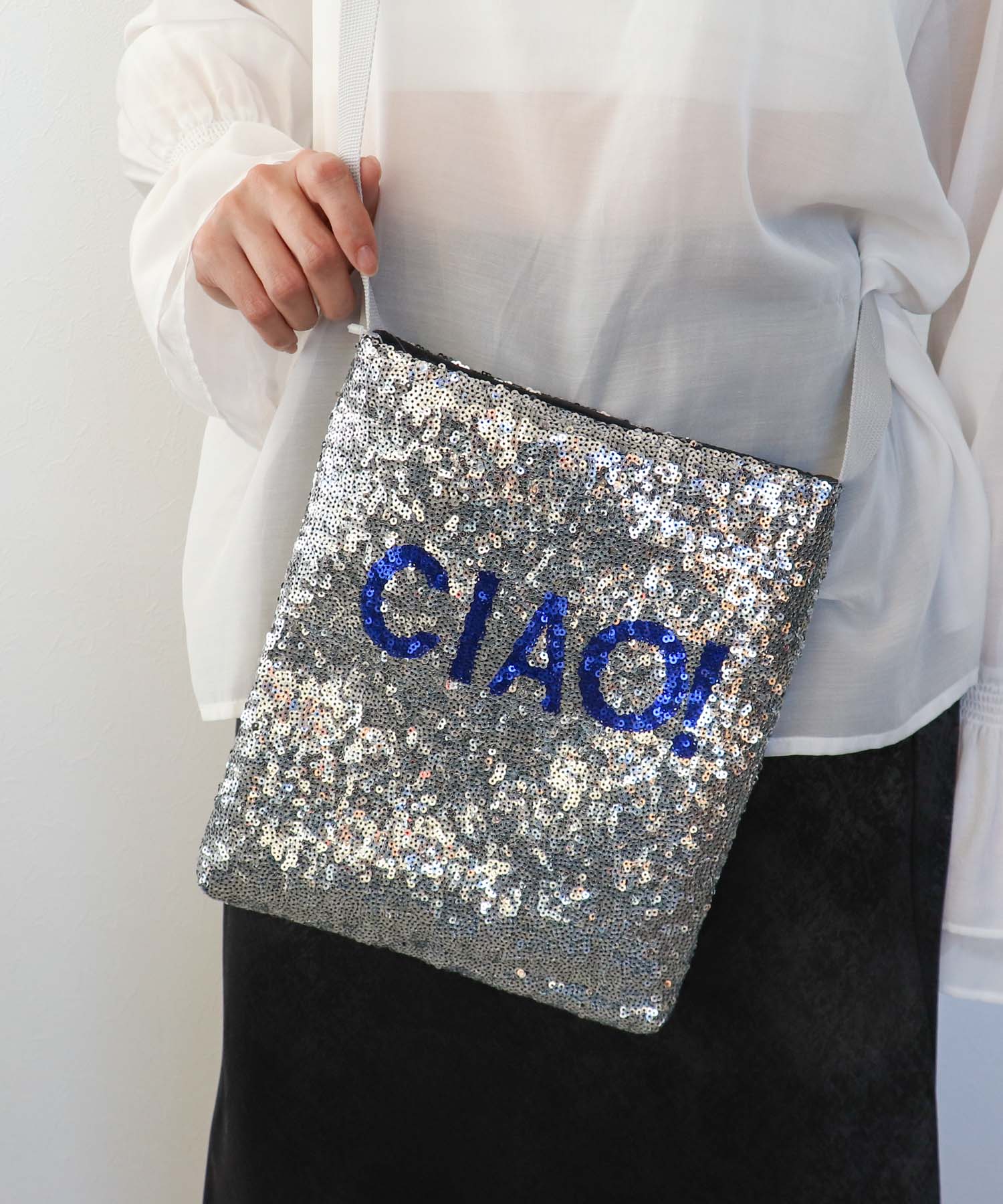 SPANGLE LOGOショルダー