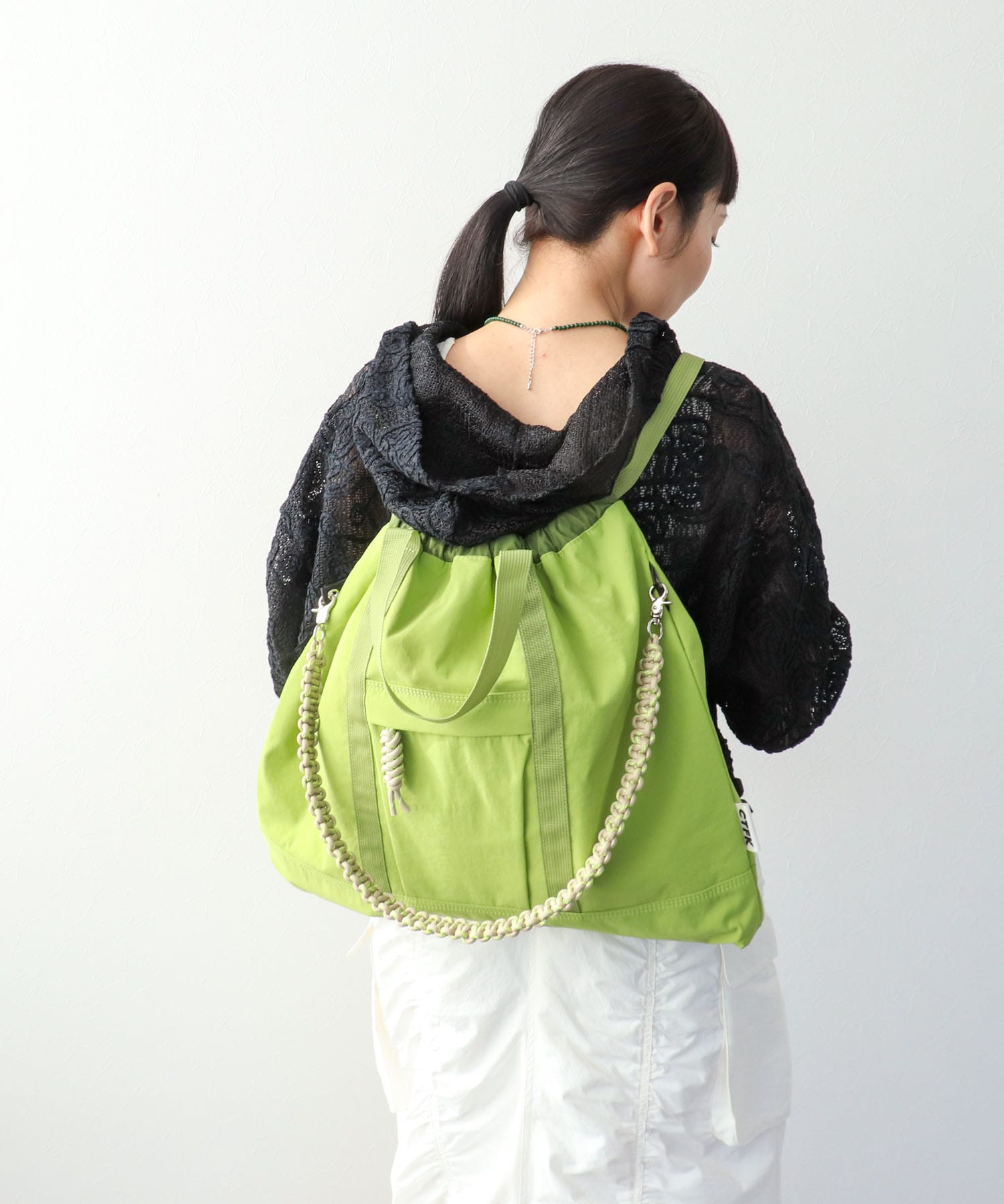 ナイロン3WAYスクエアトートⅡ